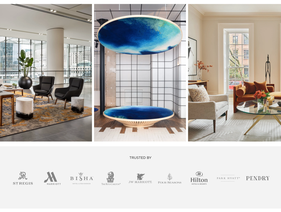 Premium designs. Trusted by Stregis, Marriott, Bisha Hotel, The Ritz-Carlton, Four Seasons, Hilton Hotels, Park Hyatt