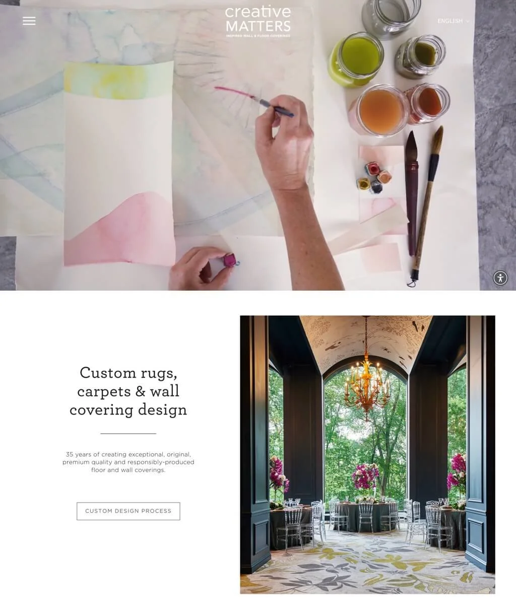 Creative Matters Inc. Website