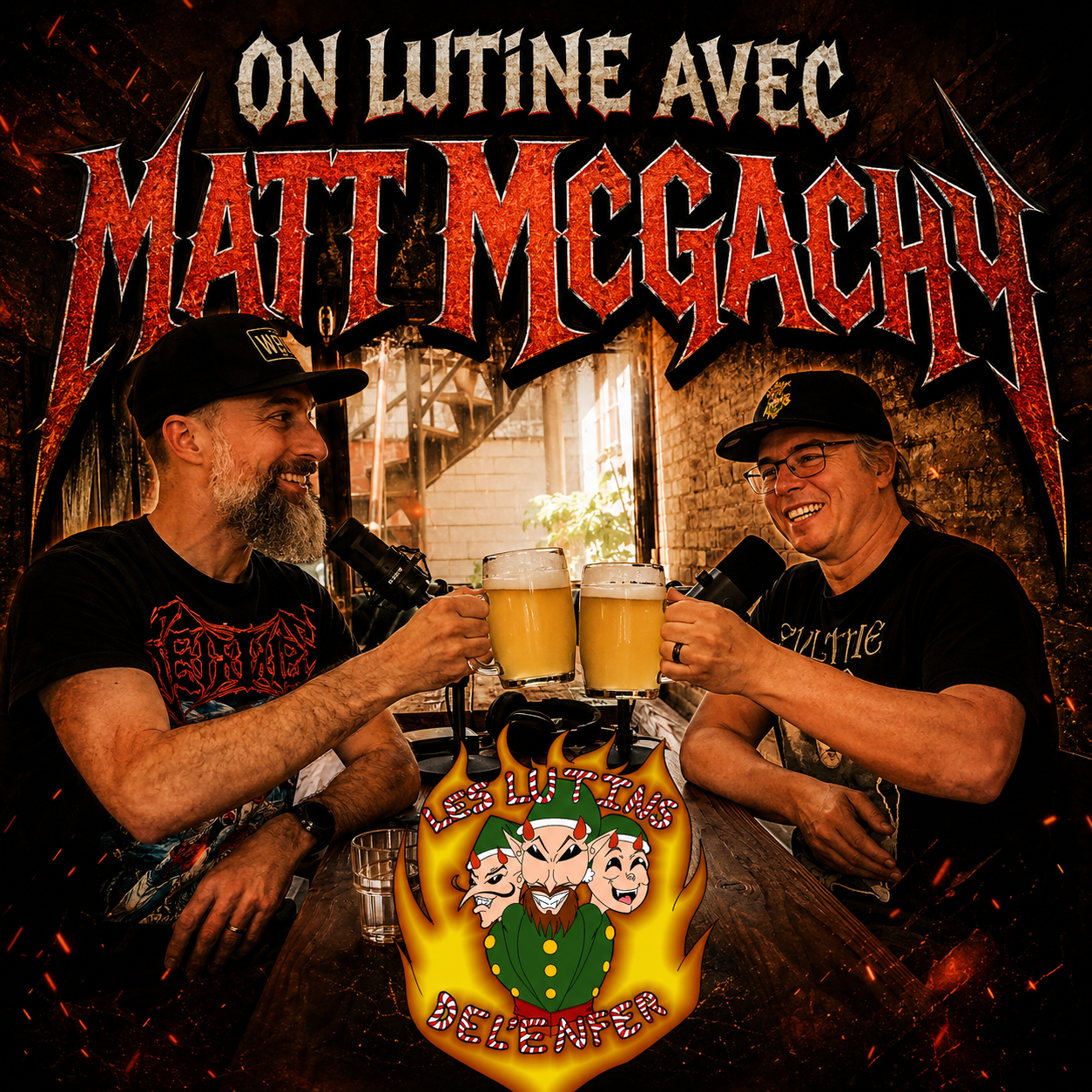 Vignette de l’épisode On lutine avec Matt McGachy de Cryptopsy