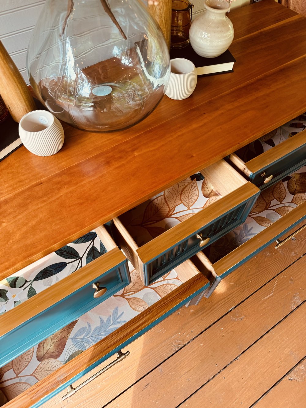 blue mid century modern dresser River 7 Drawer — Tipsy Table Designs Of drawers Pretty Woman Blue and Dresses01 and beyond Color:Brown Woven