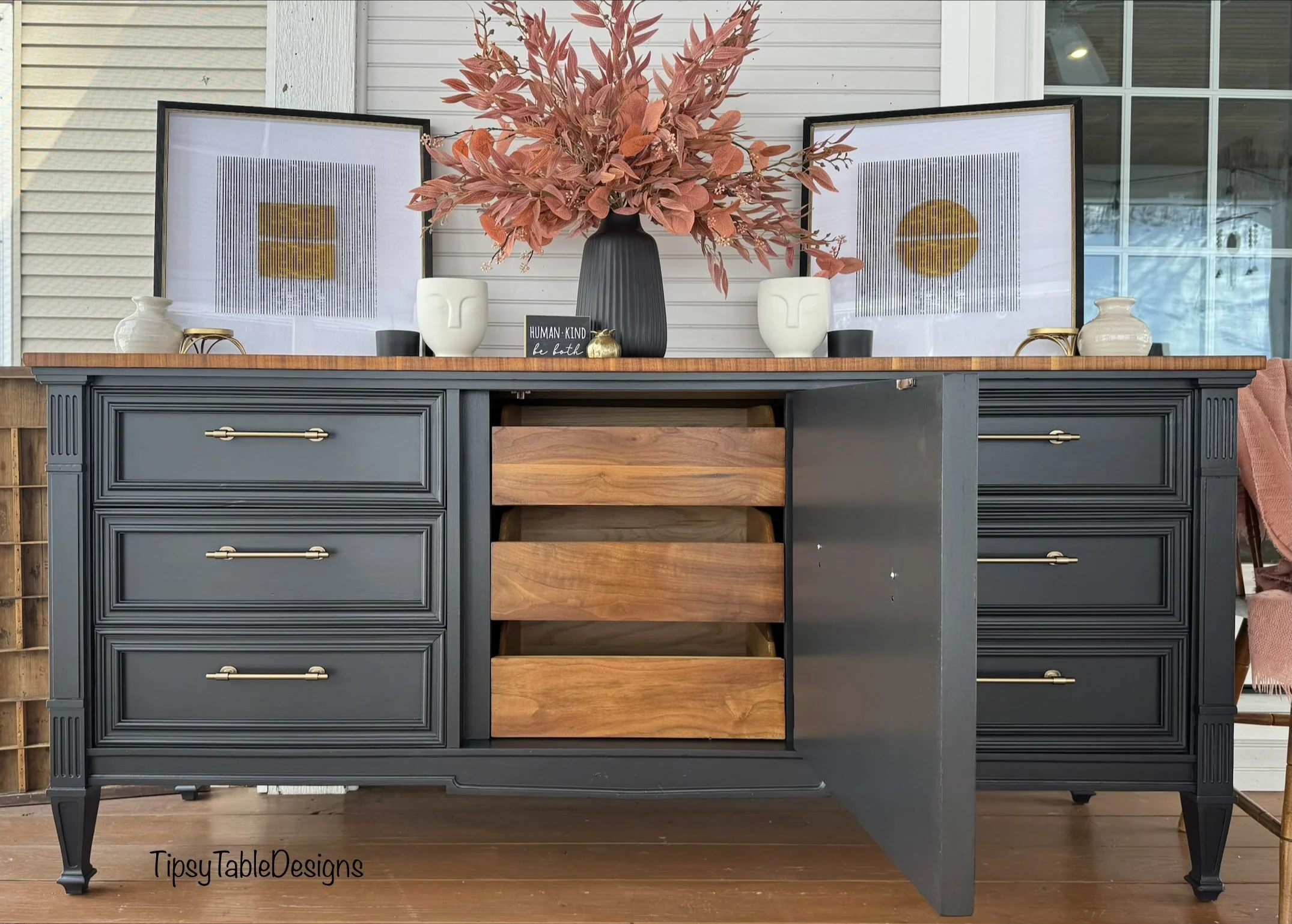 Onyx Drexel Dresser