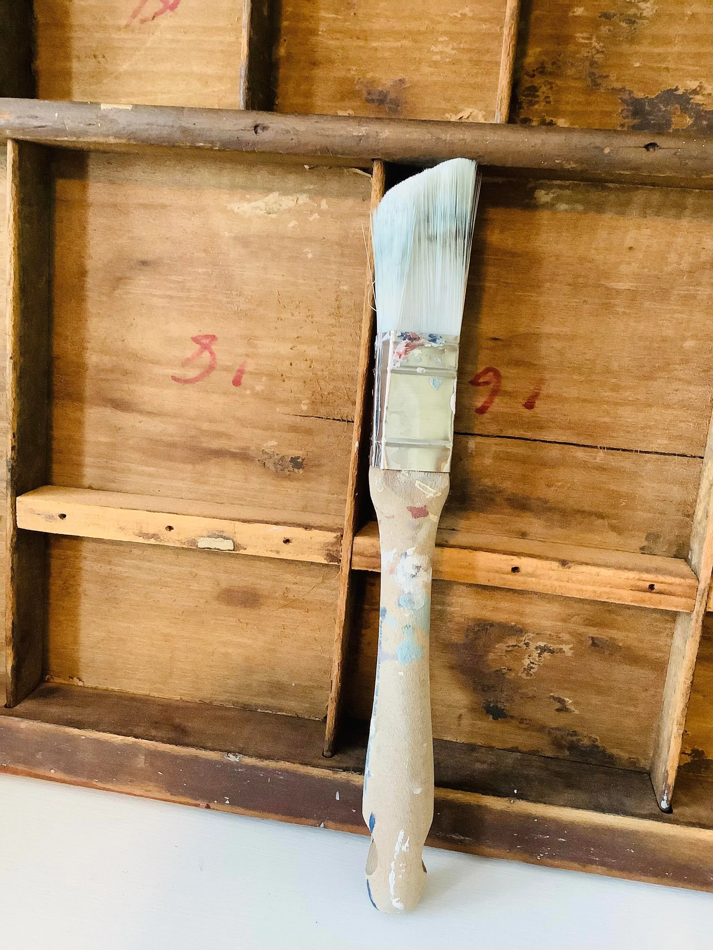 Paint Brush decisions — Tipsy Table Designs