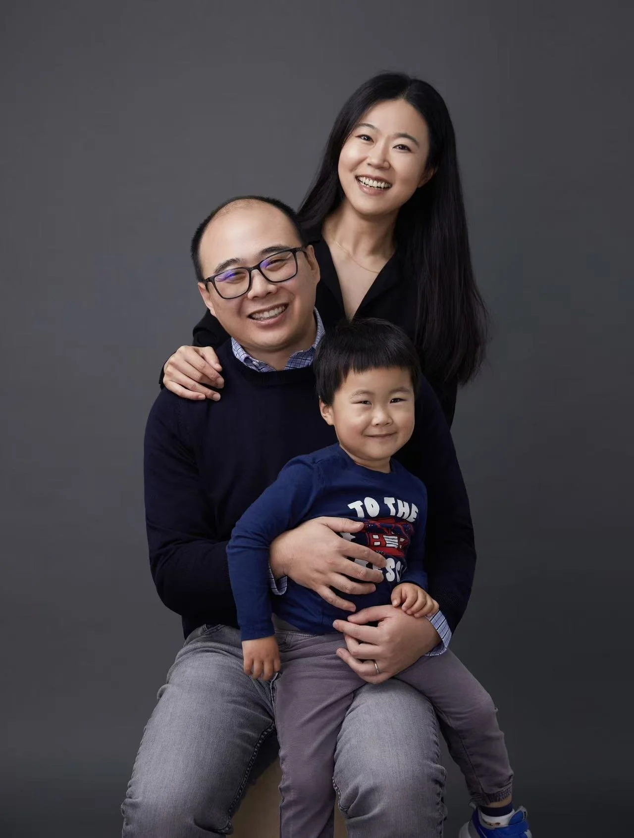 Family portrait at Luminous Space