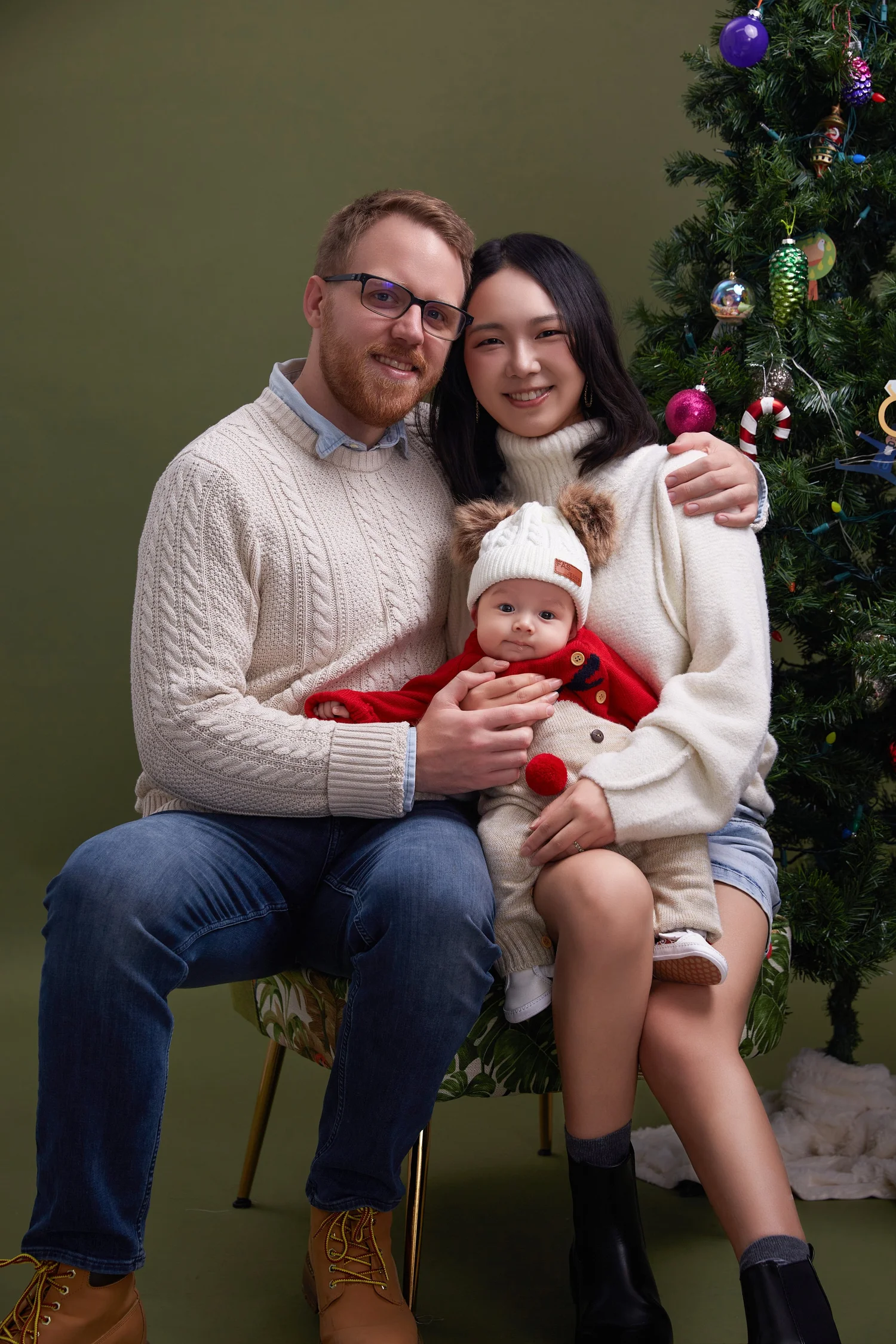 Family portrait at Luminous Space