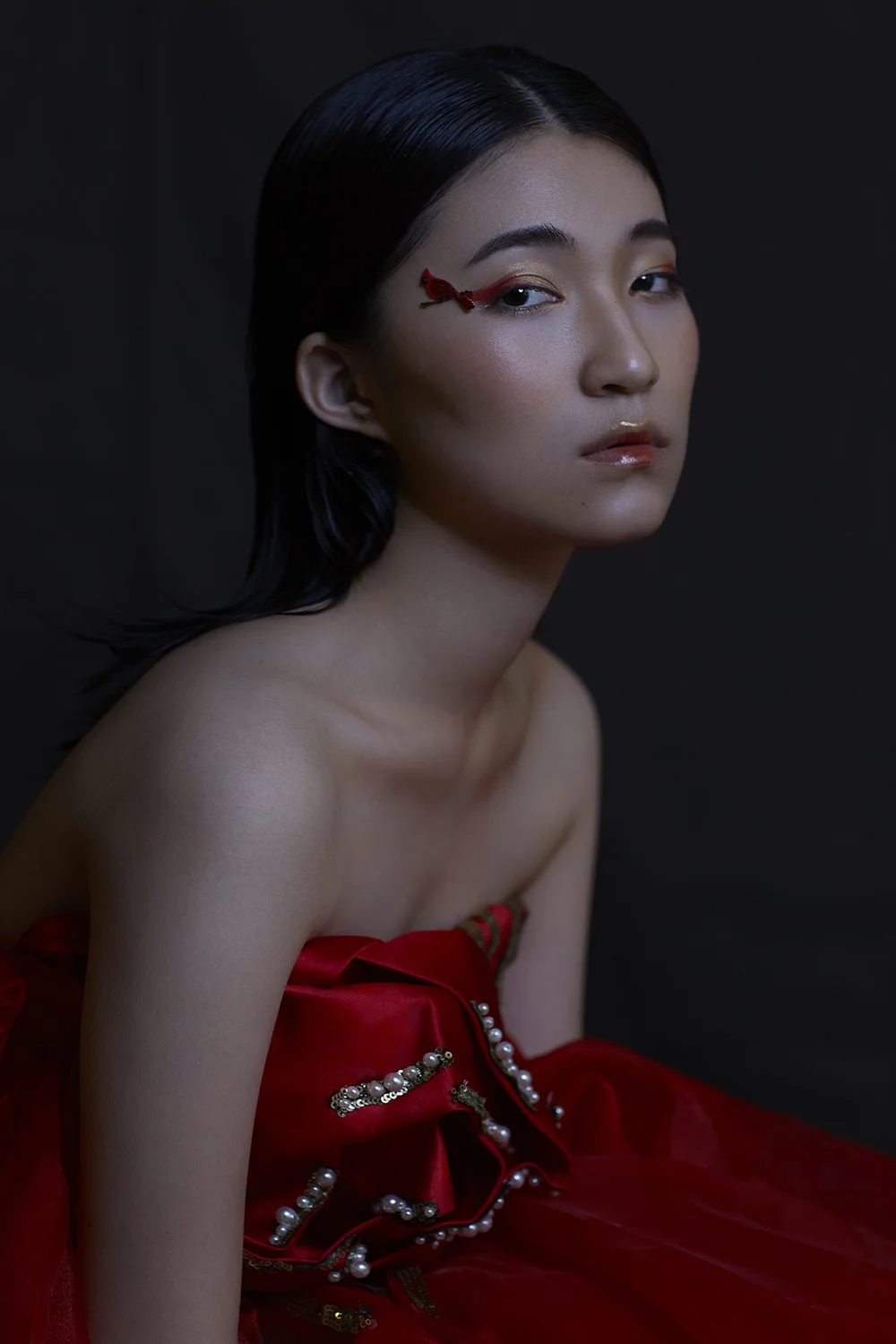 Beauty portrait for pageant