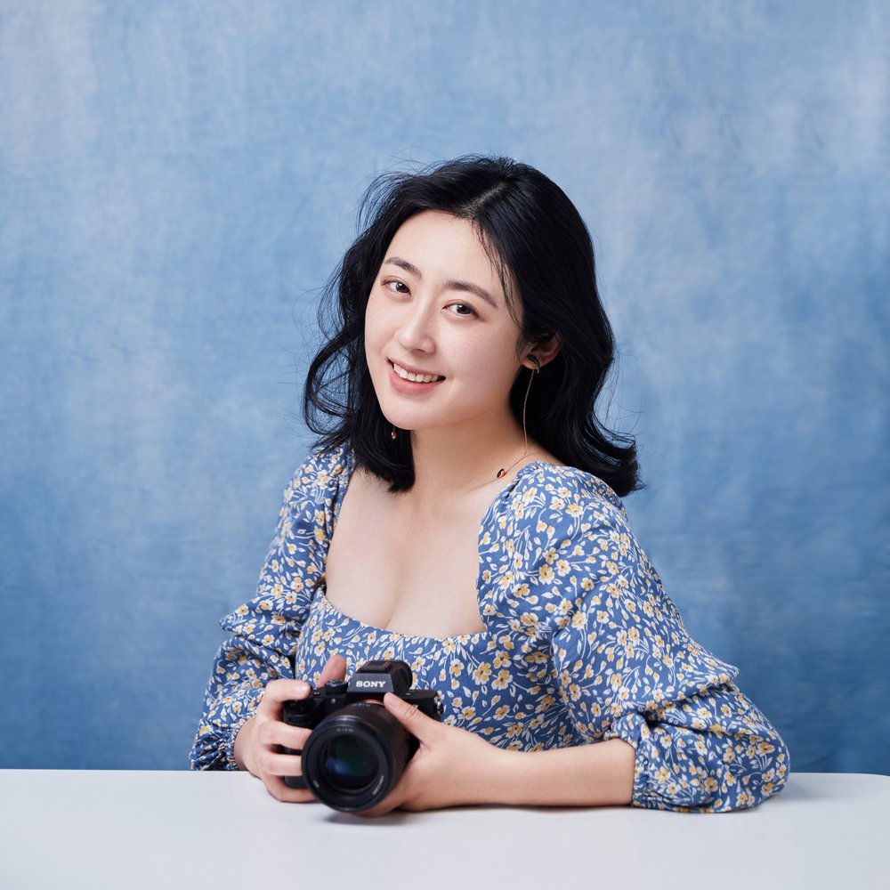 Professional studio lighting and magazine-level retouching