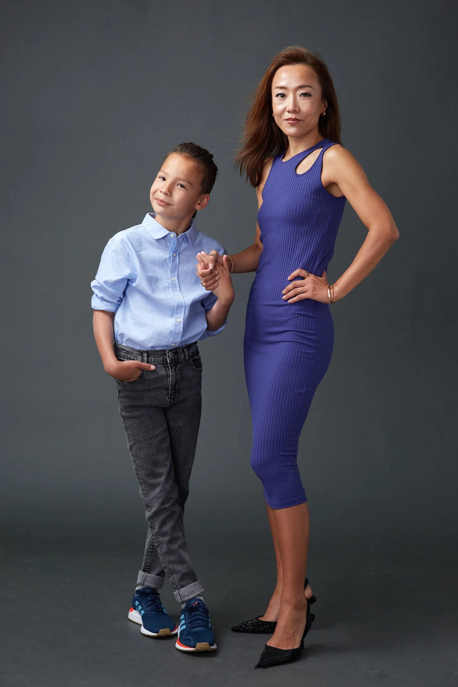 Mother and son portrait — Mother's Day Mini Session at Luminous Space San Mateo