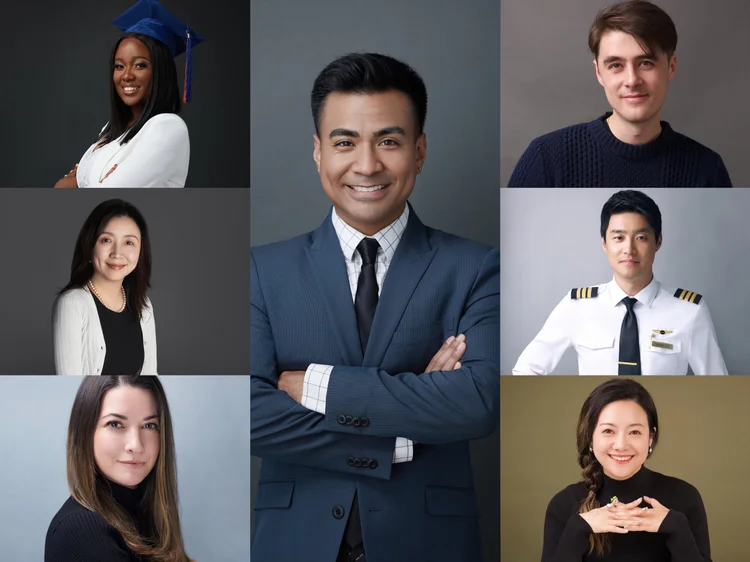 Executive coach personal branding portrait