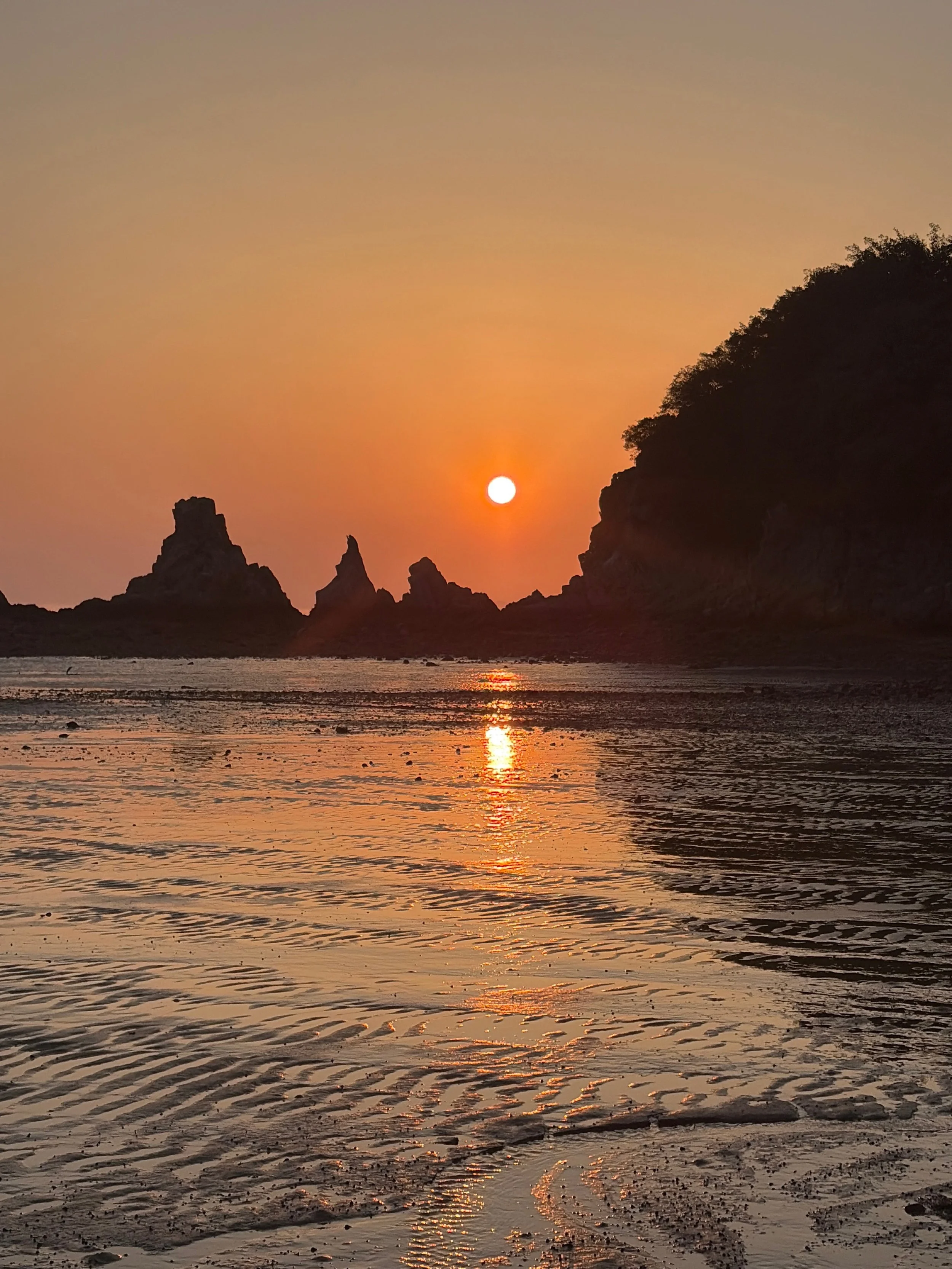 香川、四国、夕日、写真、絶景、鴨の越し