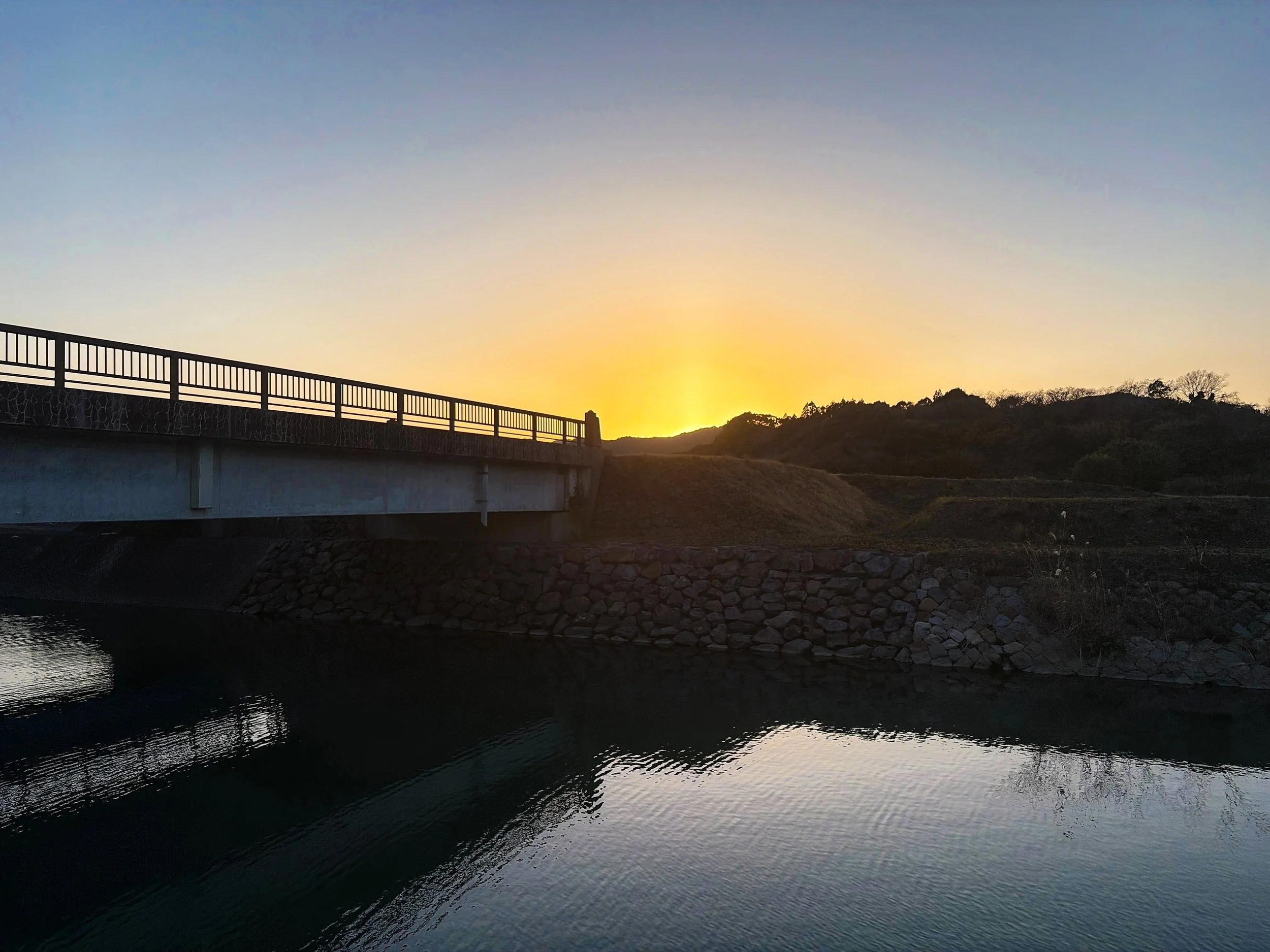 高知、四国、道の駅 ビオスおおがた、夕焼け