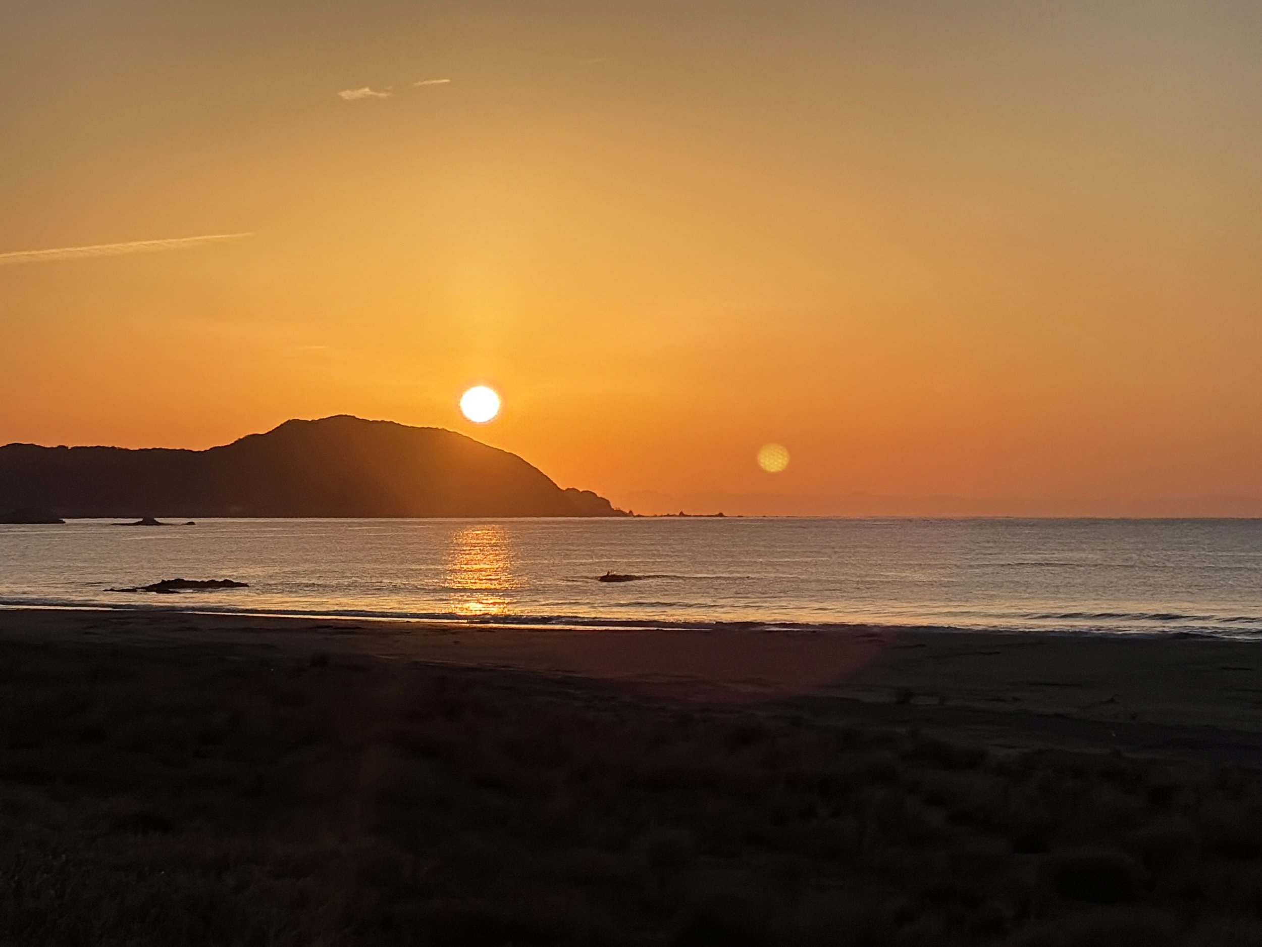 日本絶景、日本一周、高知、四国、入野海岸、夕日