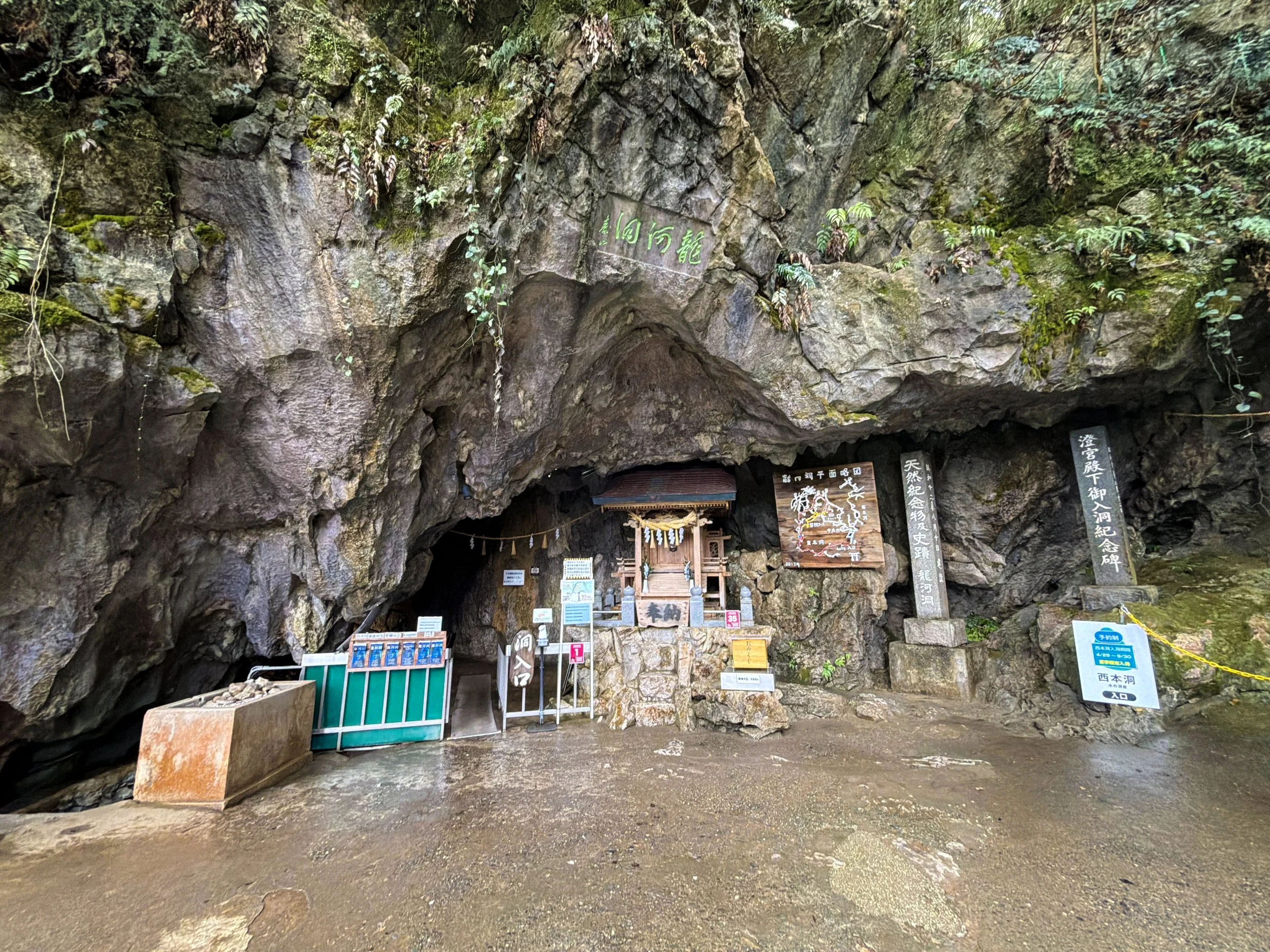 龍河洞、高知、四国、鍾乳洞