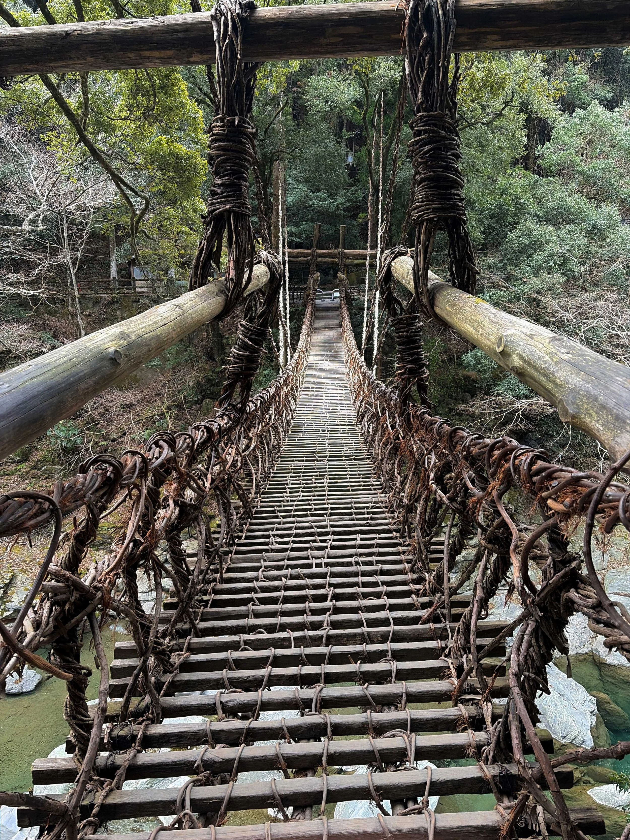 祖谷のかずら橋、徳島