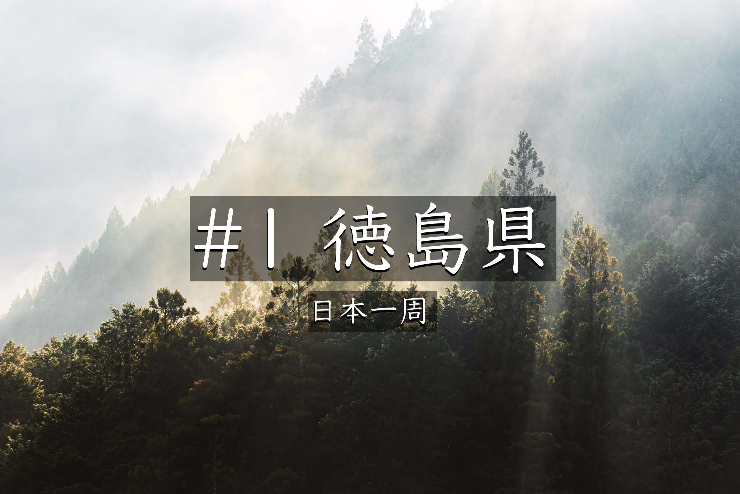 #25 【徳島】徳島の滝スポット「轟の滝」と二重滝を歩いて巡ってみた（日本一周）