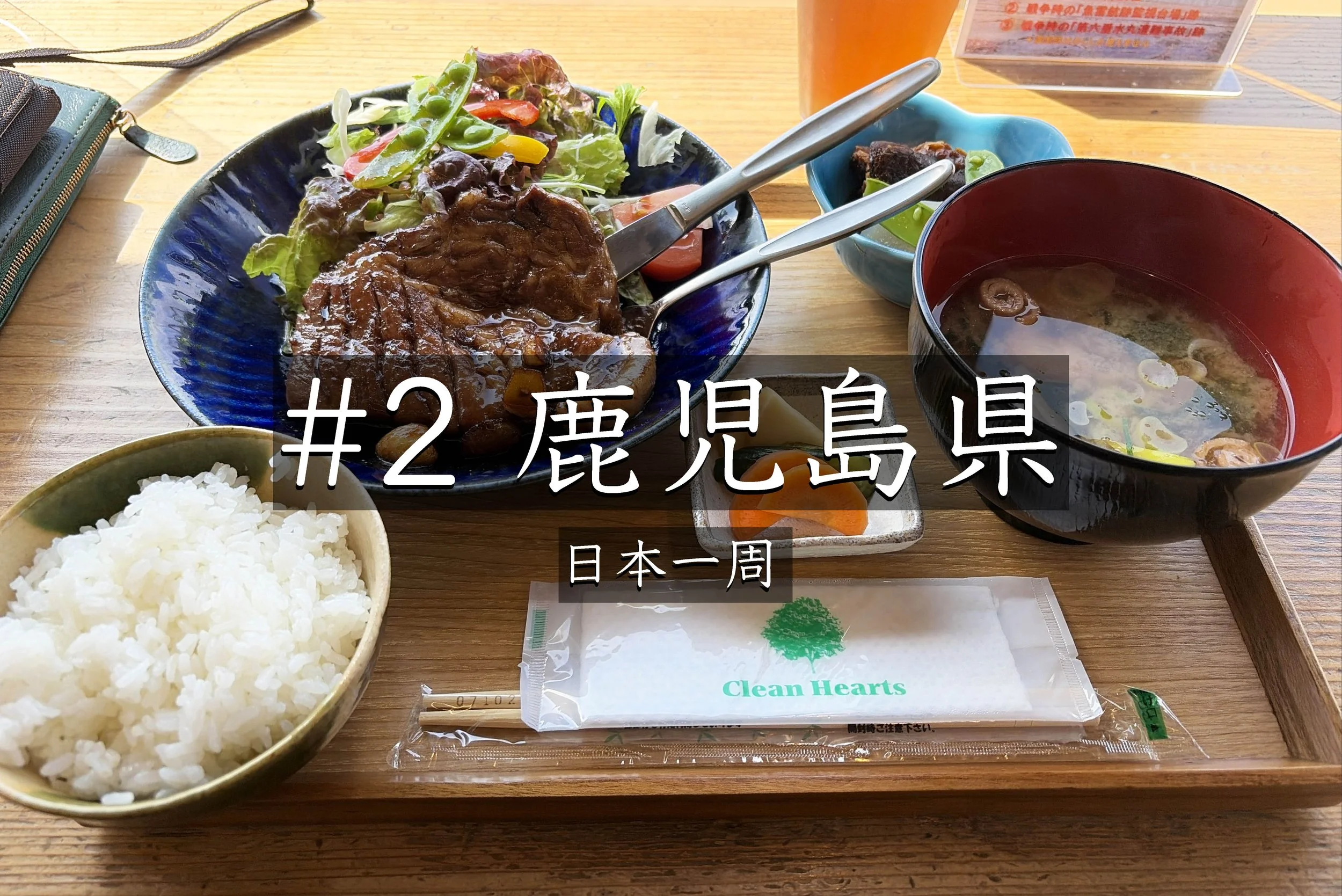 #52【鹿児島】 鹿児島の道の駅たるみずはまびらで黒豚ランチ＆桜島を眺めて車中泊【日本一周】