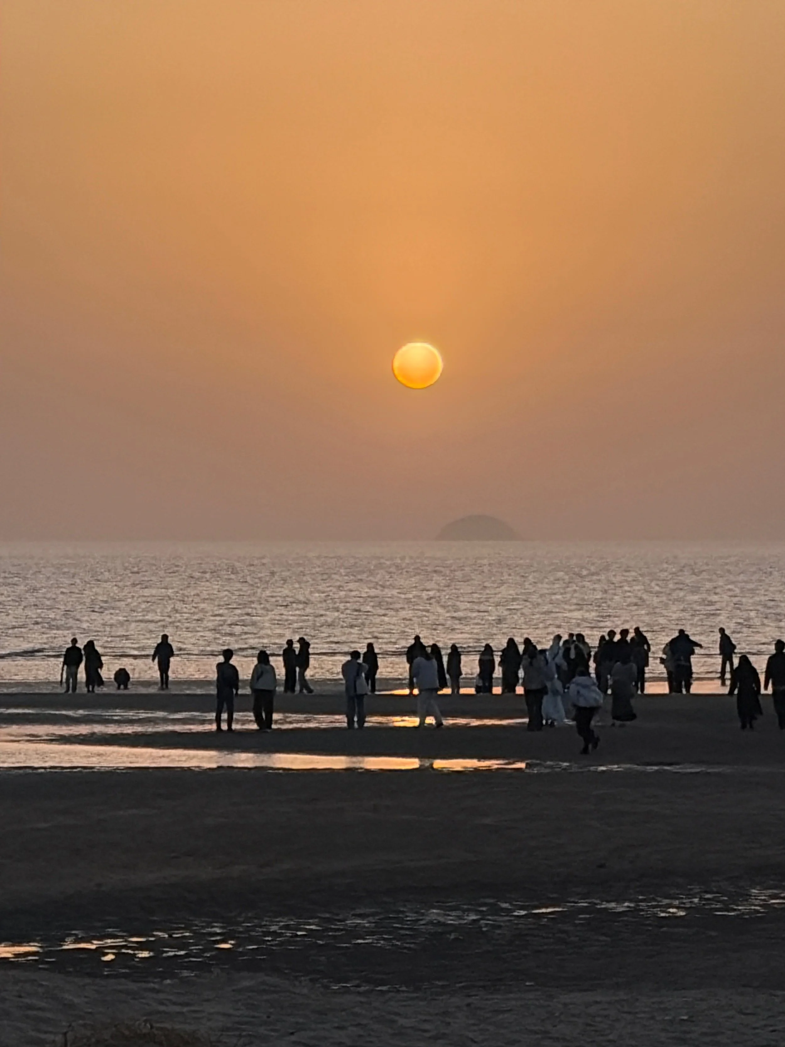 香川、四国、夕日、父母ヶ浜