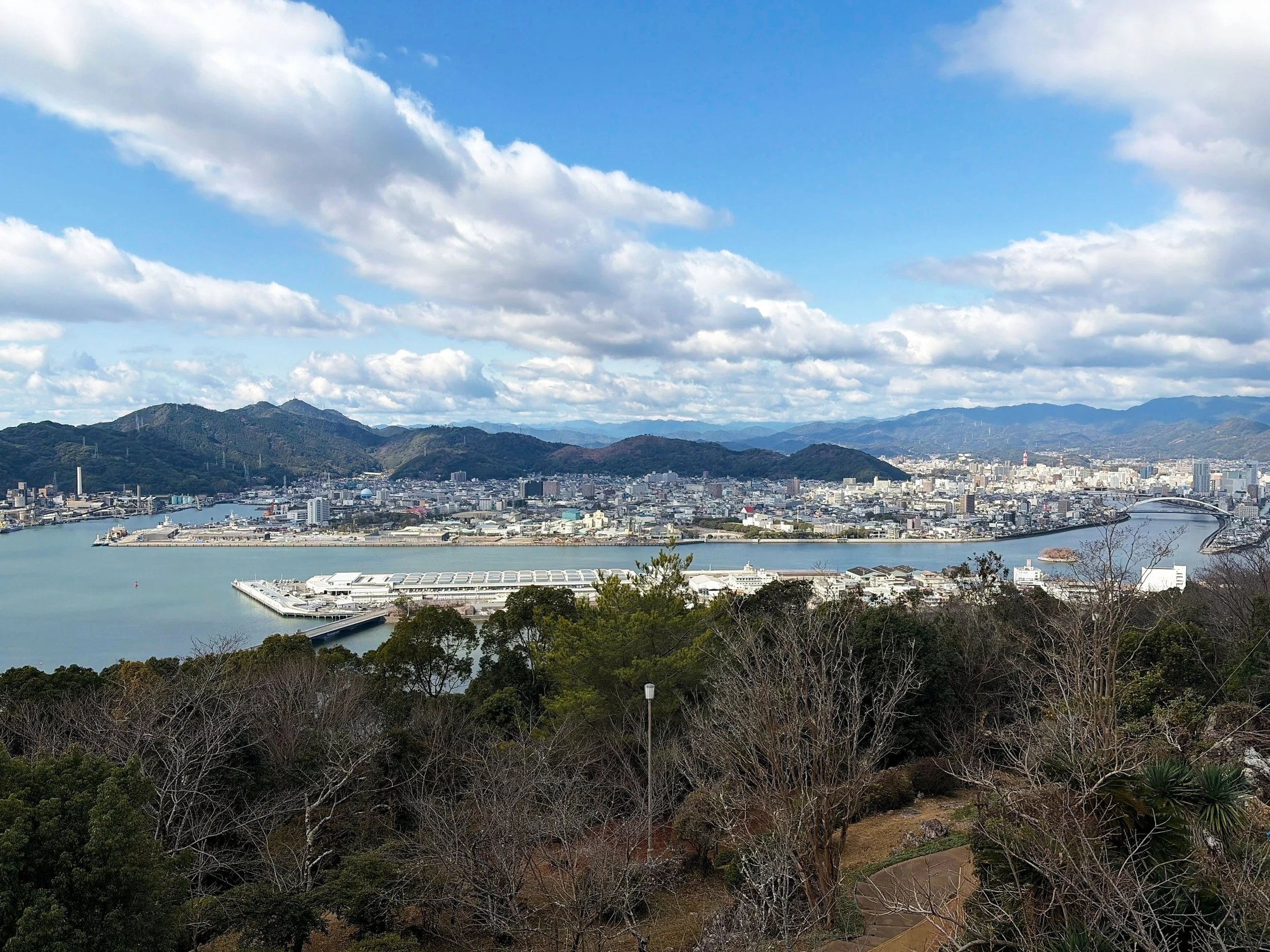 高知、四国、五台山展望テラス
