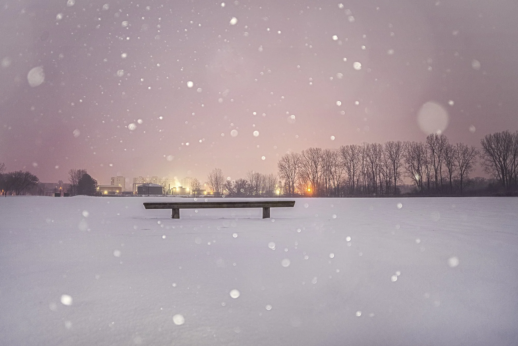 ロンドン　カナダ　オンタリオ州　パスウェイ　　雪　london canada ontario Pathway snow
