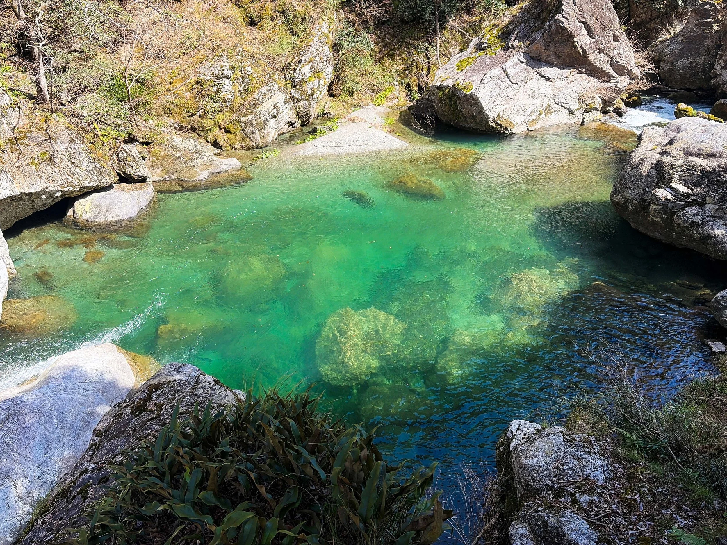 高知、四国、安居渓谷