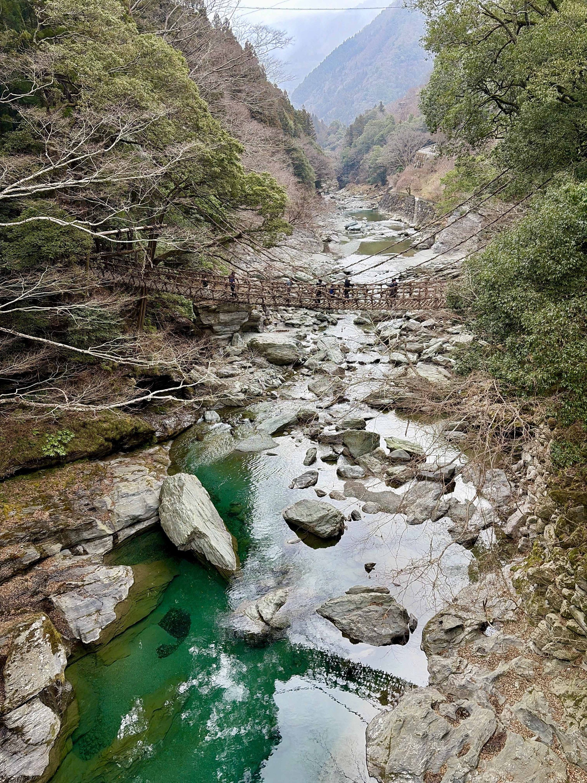 祖谷のかずら橋、徳島
