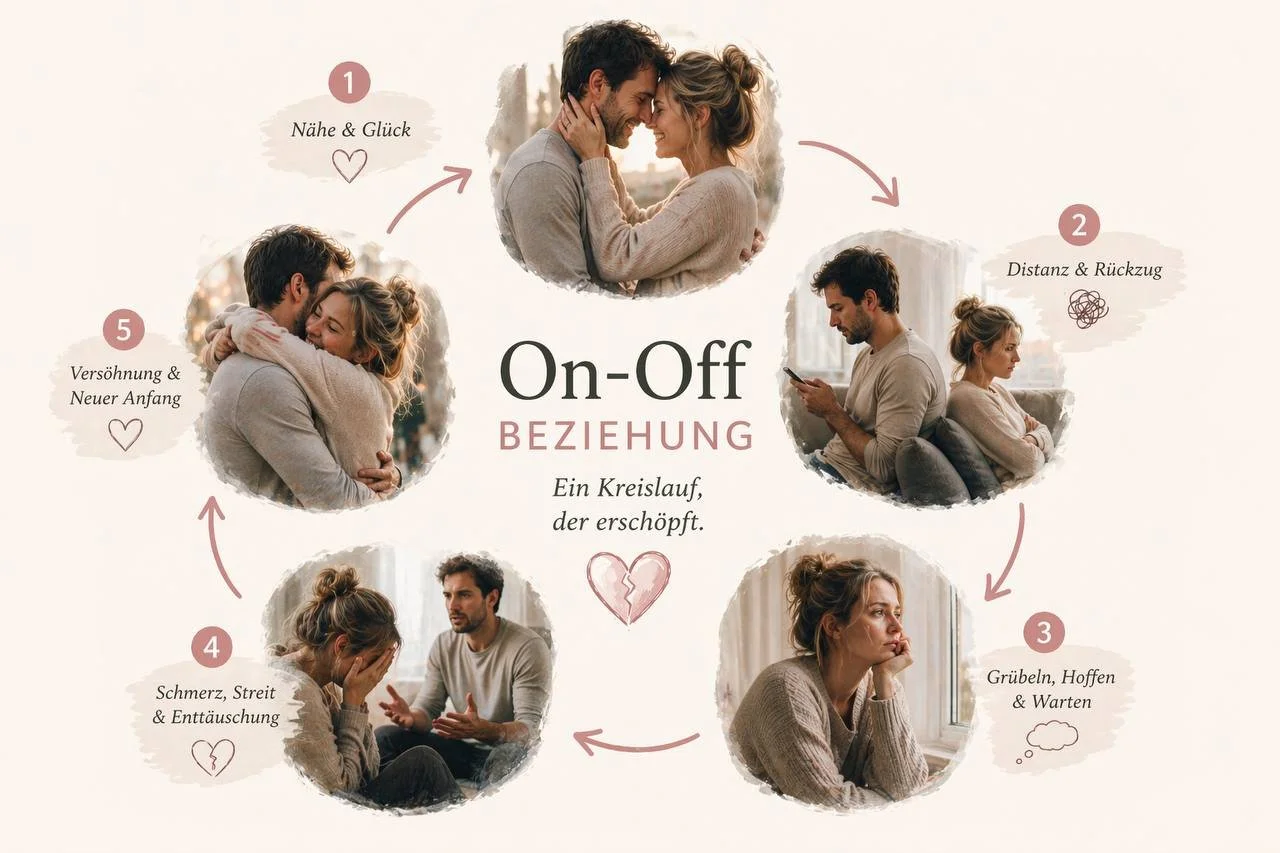 On-Off-Beziehung verstehen: Warum diese Dynamik süchtig macht und wie du sie durchbrichst
