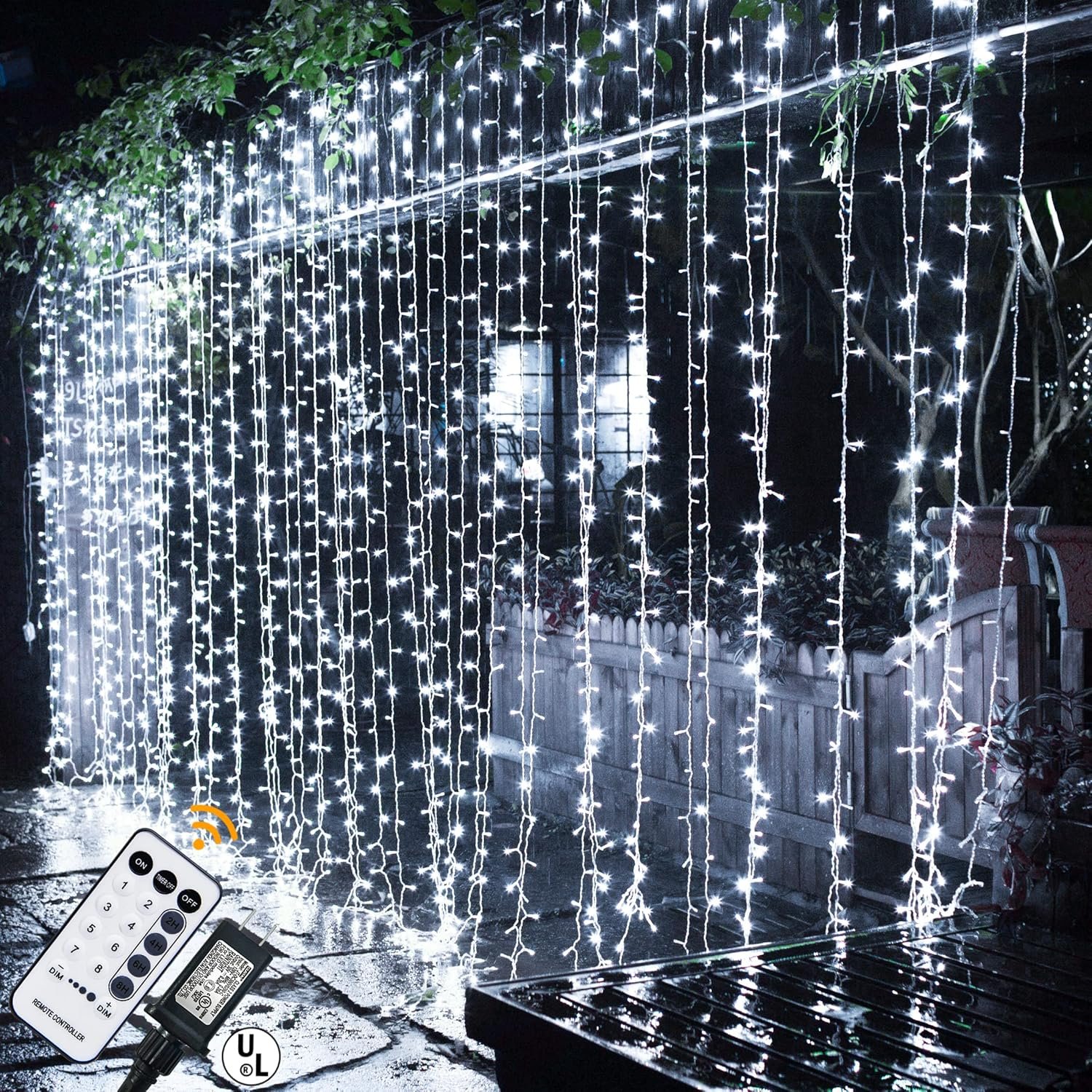 LED Curtain Fairy Lights