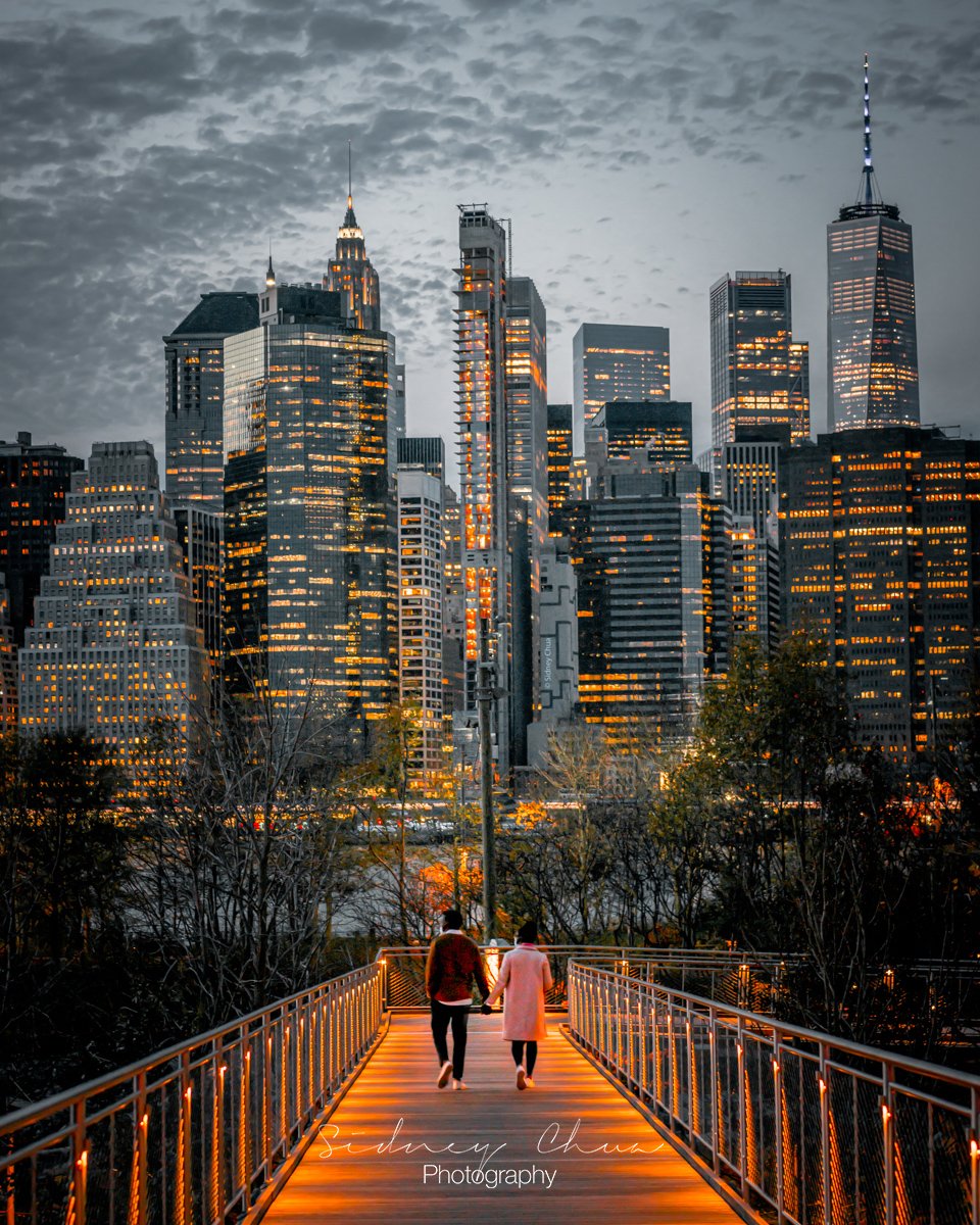 With you every step of the way / Squibb Park Bridge, NYC