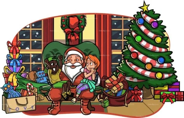Santa at the Gazebo