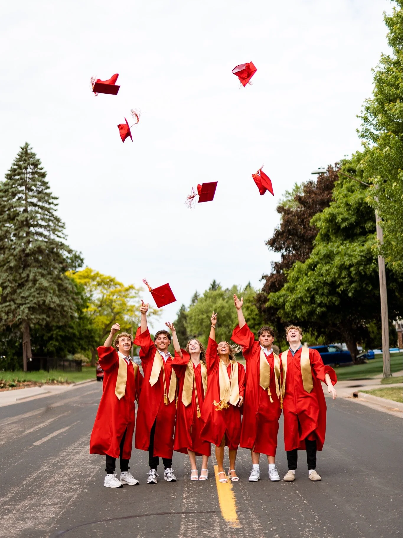 So many of our neighborhood squad graduated today! We moved into this hood 11 years ago when Sully was born. I&rsquo;ve watched all these little humans grow into fully functional and delightful adults. We&rsquo;ve jumped on trampolines together. Saw 