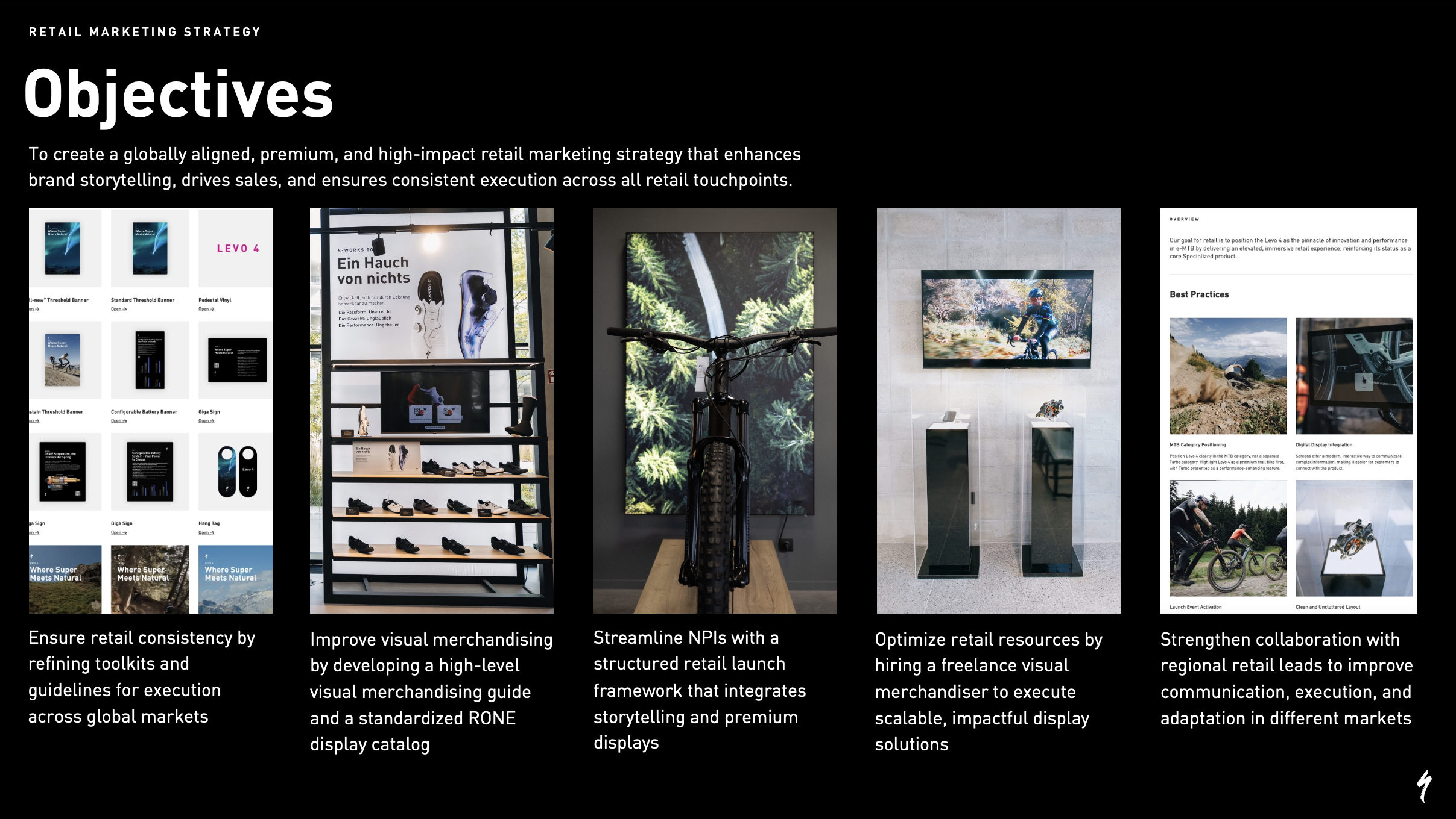 Specialized Retail Marketing Experience Strategy