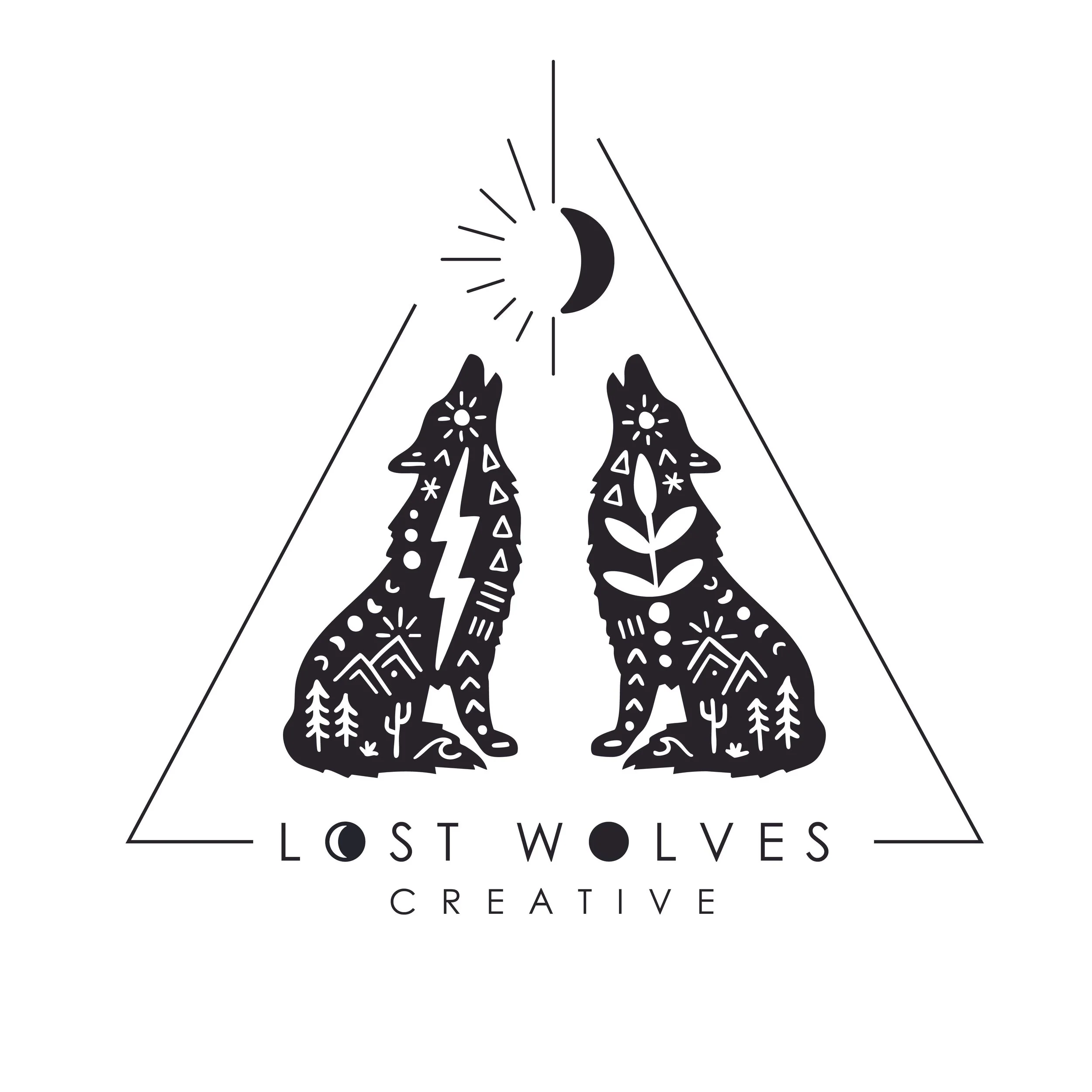 Lost Wolves Creative Brand Identity