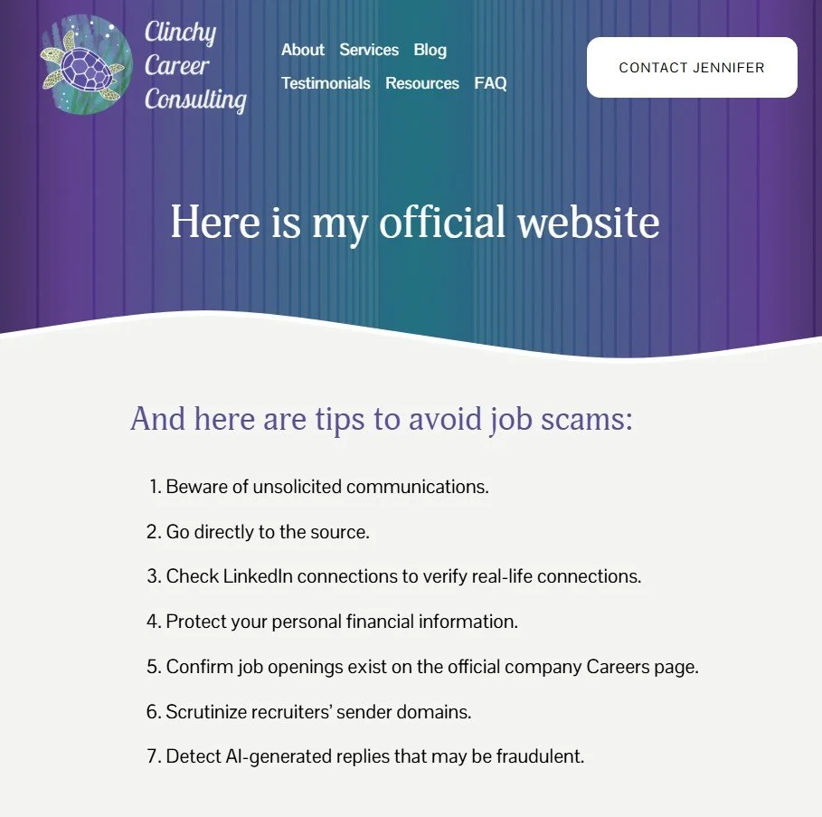 How to stay safe from job scams and fake resume writers