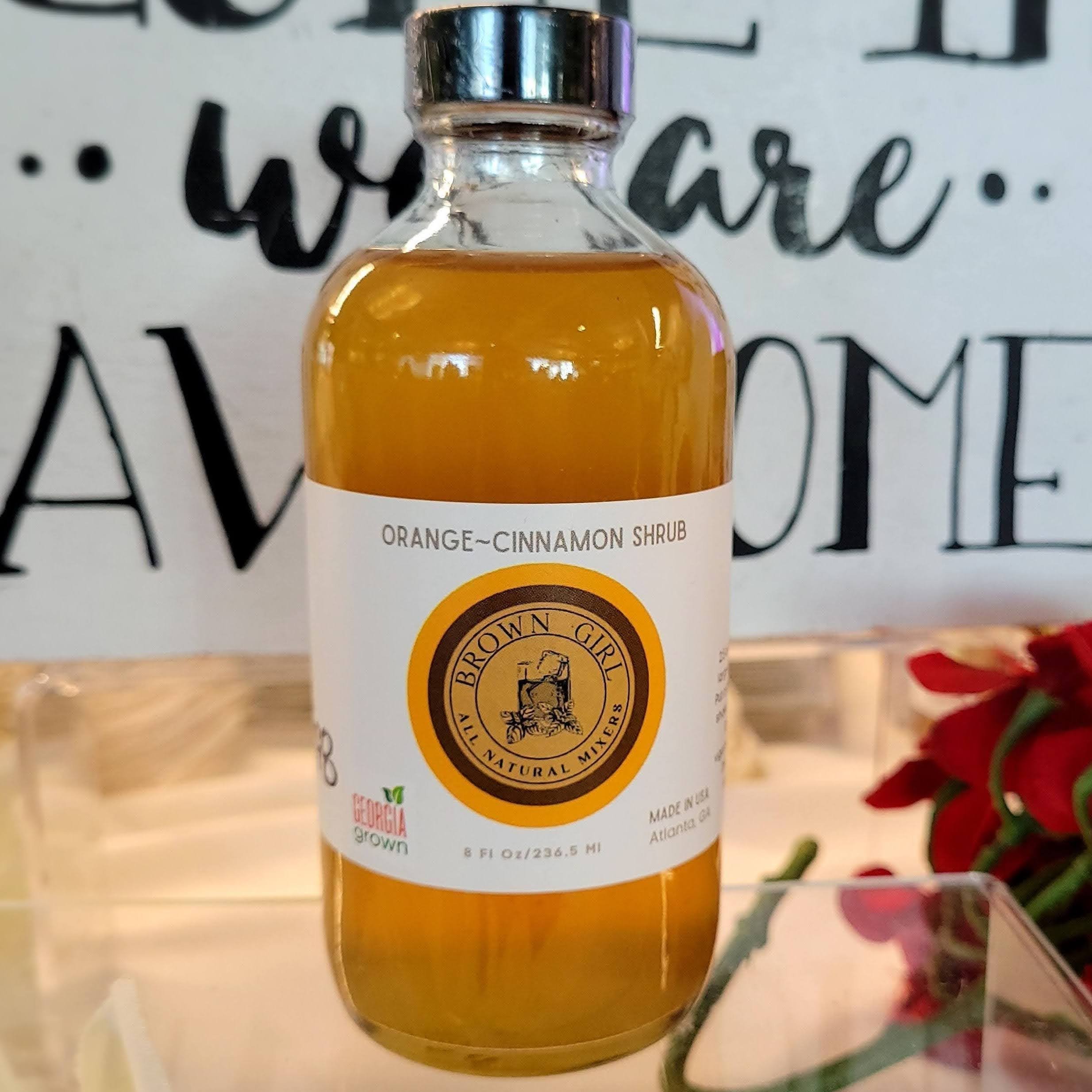 Orange-Cinnamon Shrub