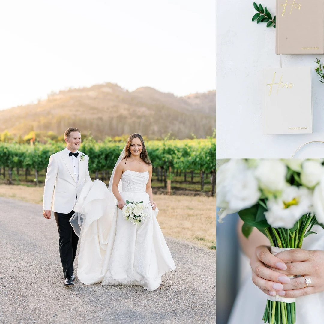 All in favor of a classic white and green floral wedding say Aye!
*
*
*
*
*
📸 @petercafarophoto 
#stfranciswinerywedding #stfranciswinery #sonomawinecountrywedding #californiaweddingflorist #bridalbouquet #budvases #whiteandgreenwedding #northerncal