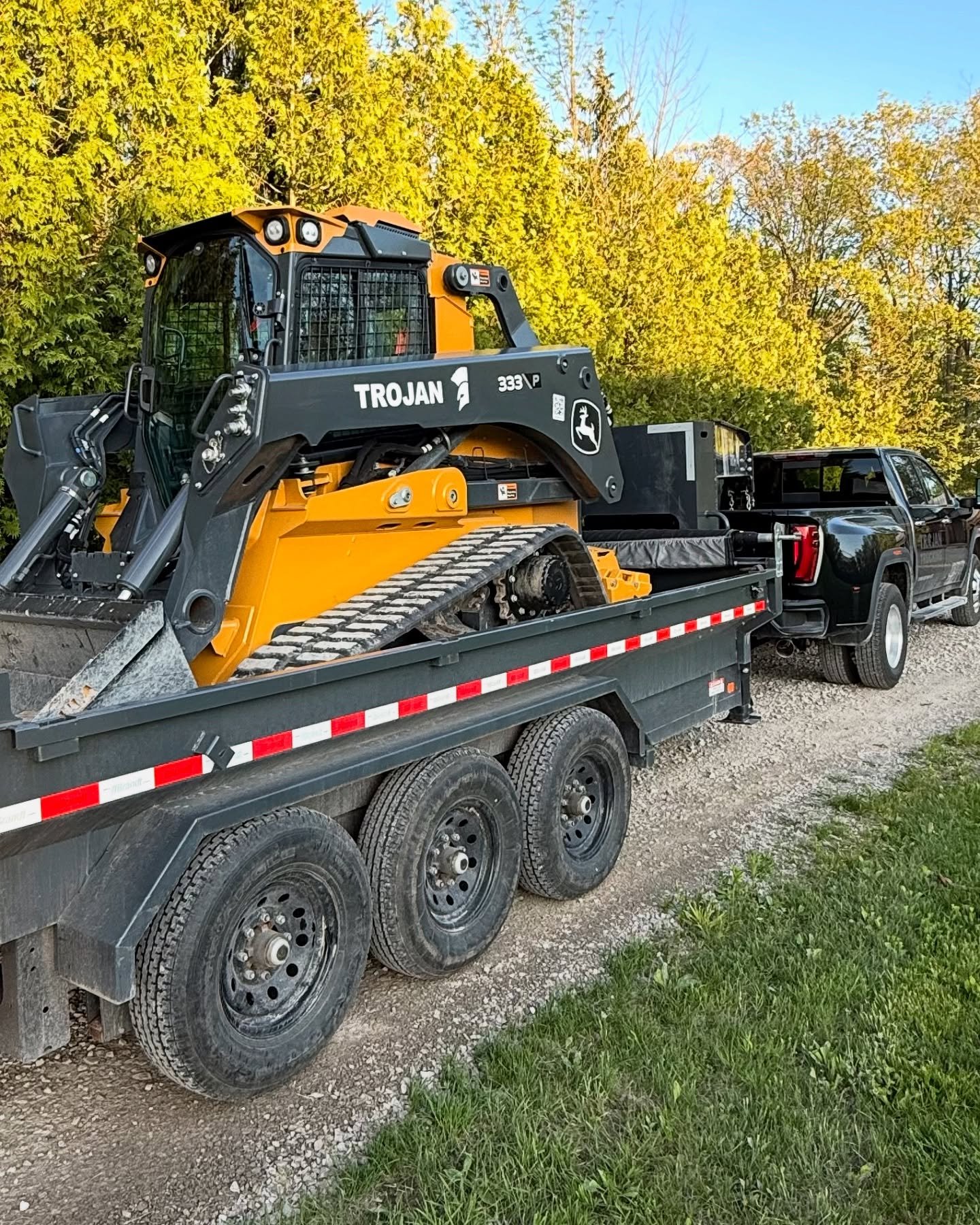 #excavating #trackloader #contractorlife