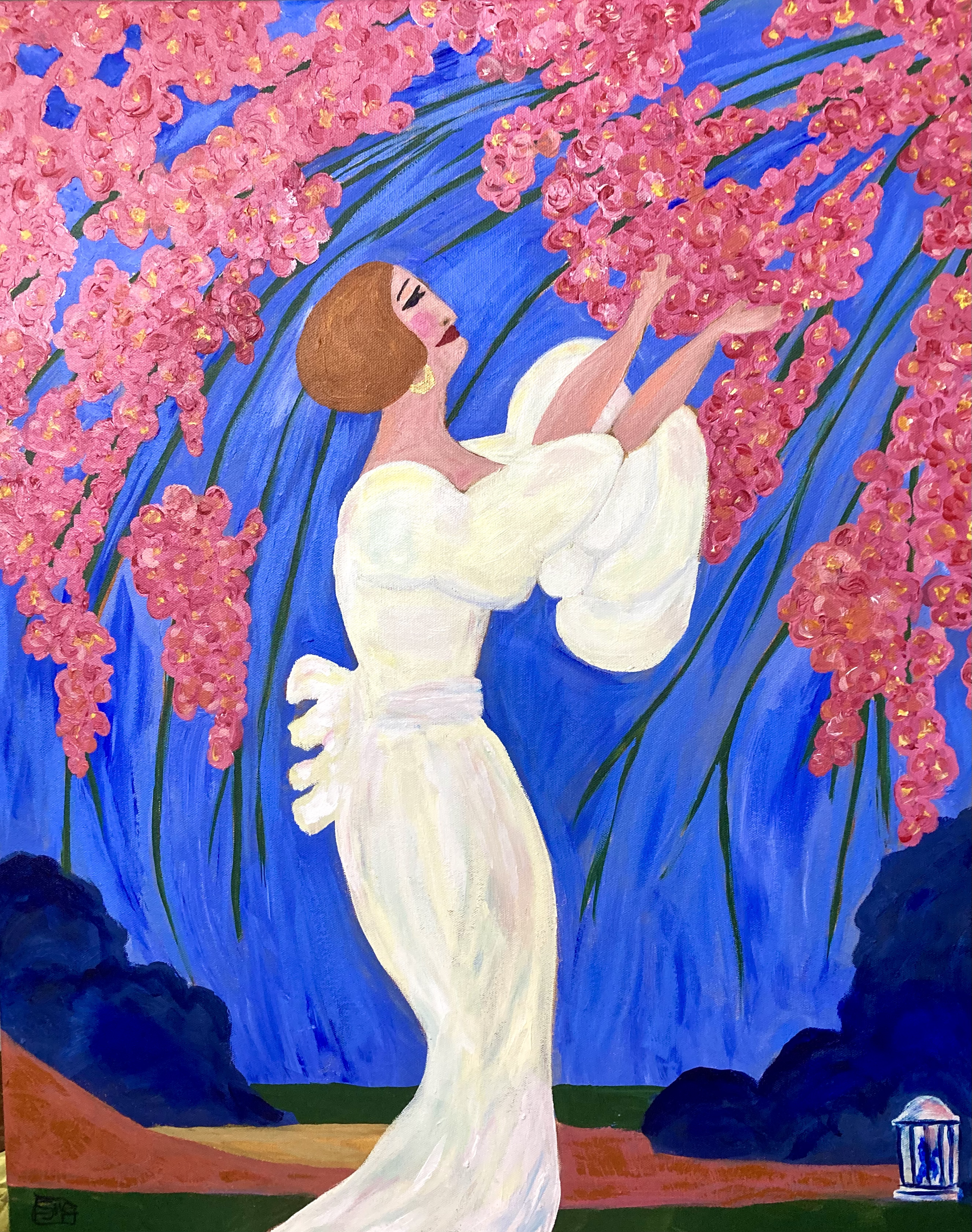 "Primavera". 24 x 30  Stretched Canvas
$1500.00