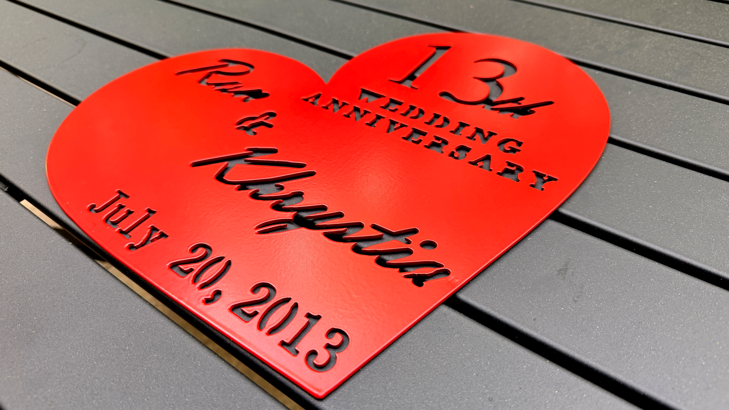 Heart Anniversary Gift