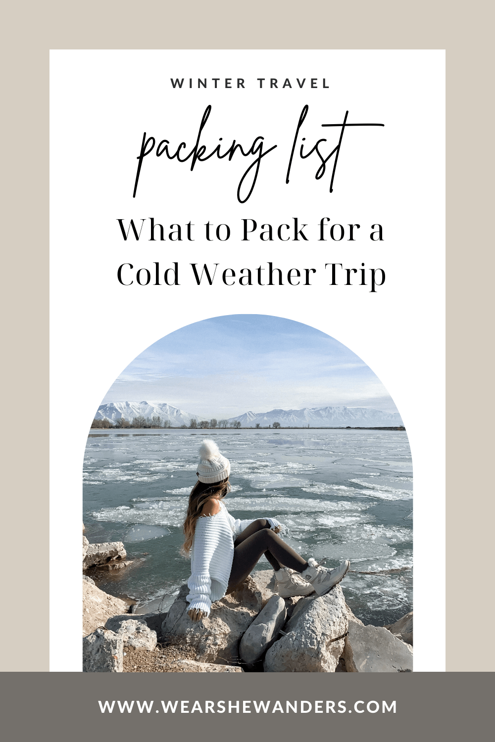 Packing For A Winter Vacation - Utah