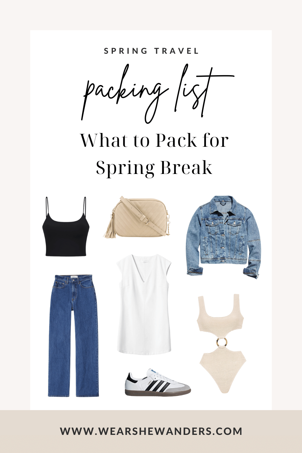 Spring Travel Packing List: What to Pack for Spring Break