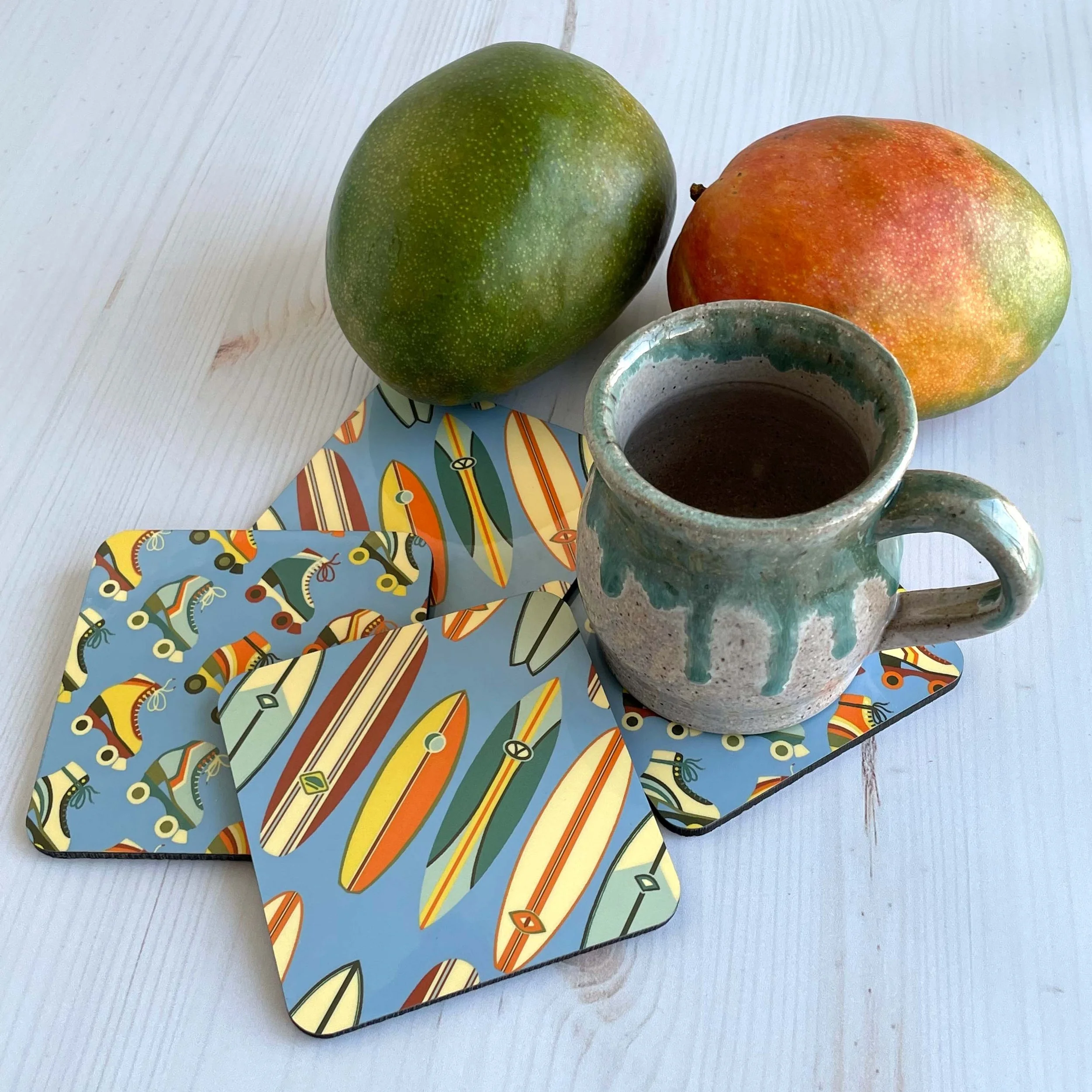 Seaside Beverage Coaster Set