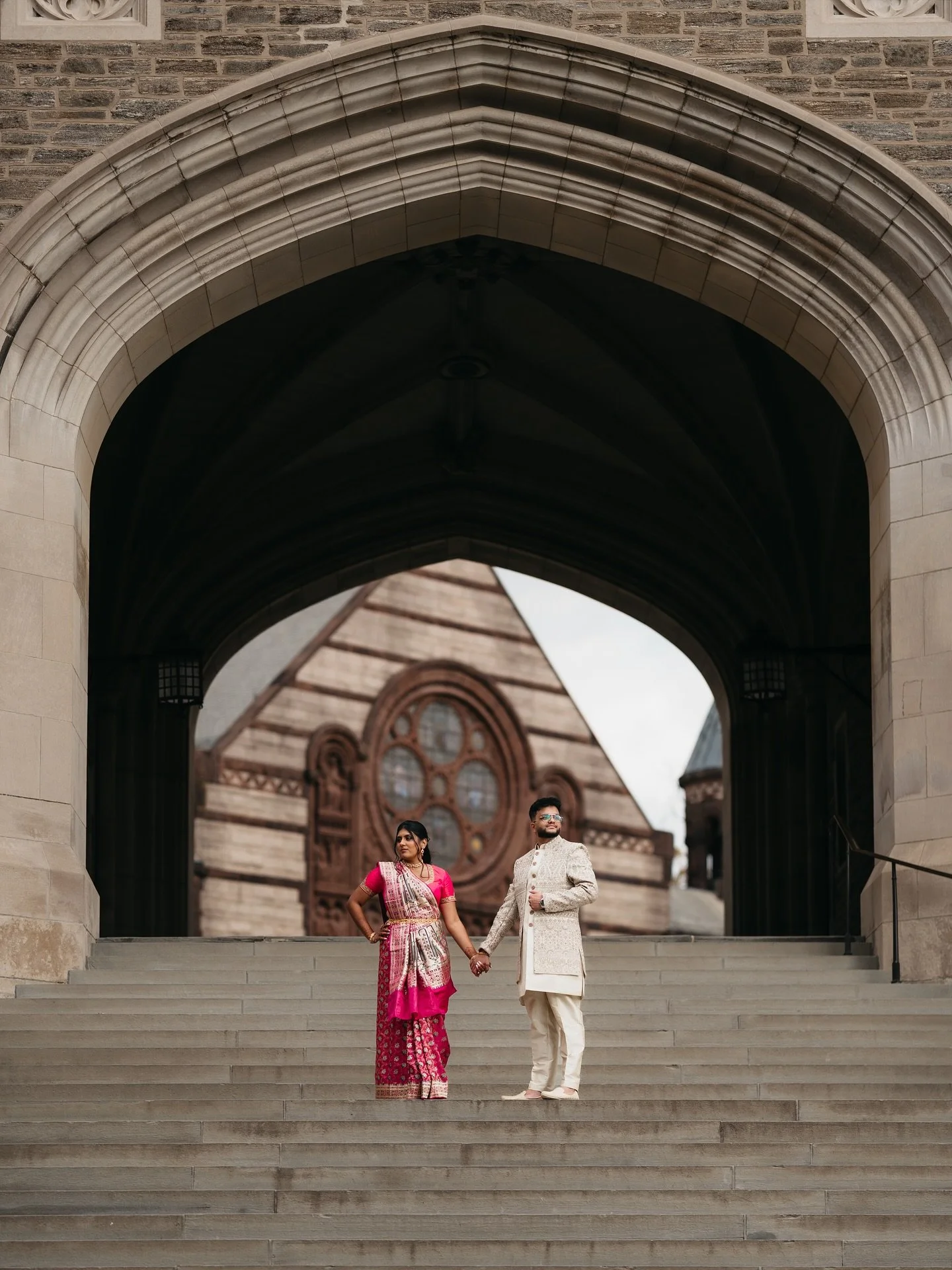 The coconut ceremony&hellip;a symbol of purity, new beginnings, and the unity of two souls.
Photographing Shivam &amp; Sonya among the quiet stone arches of Princeton and then witnessing this tradition with their families reminded me how love is alwa