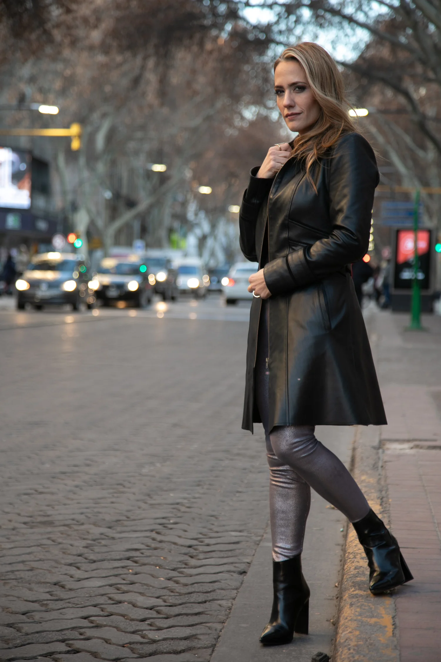 VAL's Lambskin Leather Coat — LEATHER BY VAL