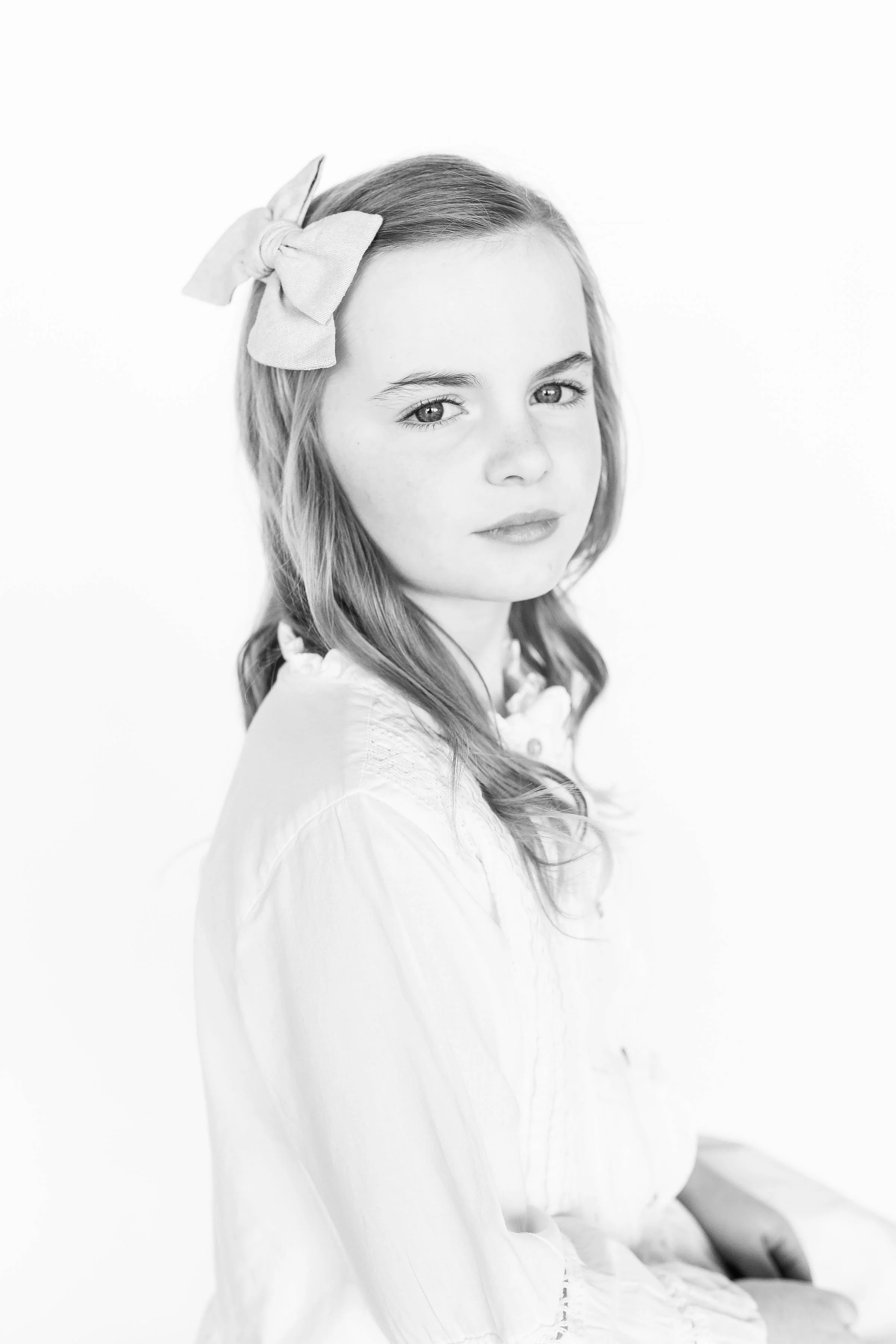 Black and white photography studio for kids in Tulsa, Oklahoma and Oklahoma City, OK that captures each stage of childhood in a luxurious and lasting way.