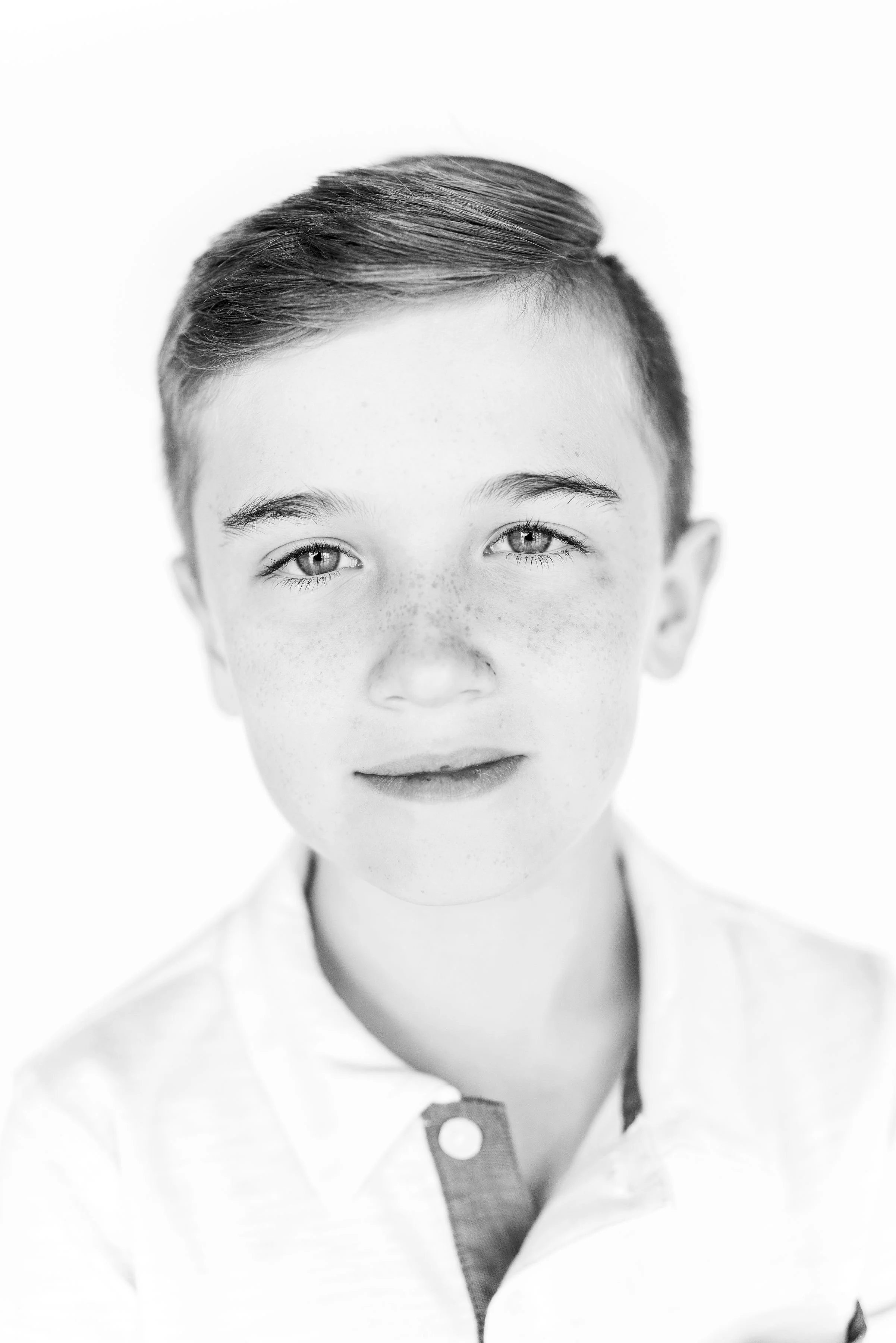 Timeless heirloom children's studio portraits that capture personality and become fine art family treasures.
