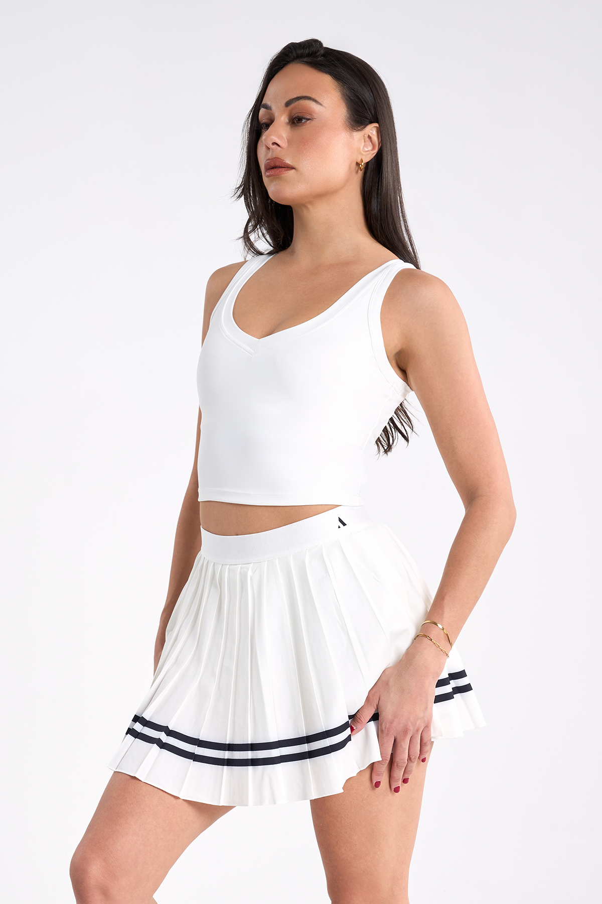Court Skirt - White