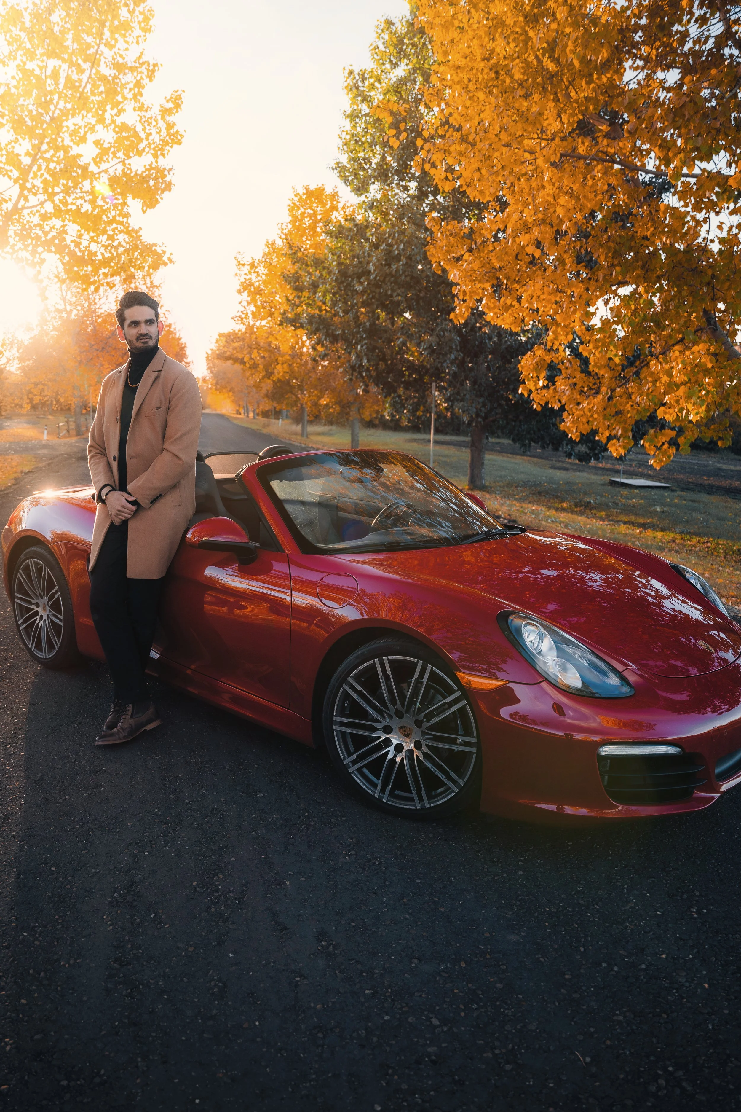 Capturing the Essence Ashwin and his Porsche