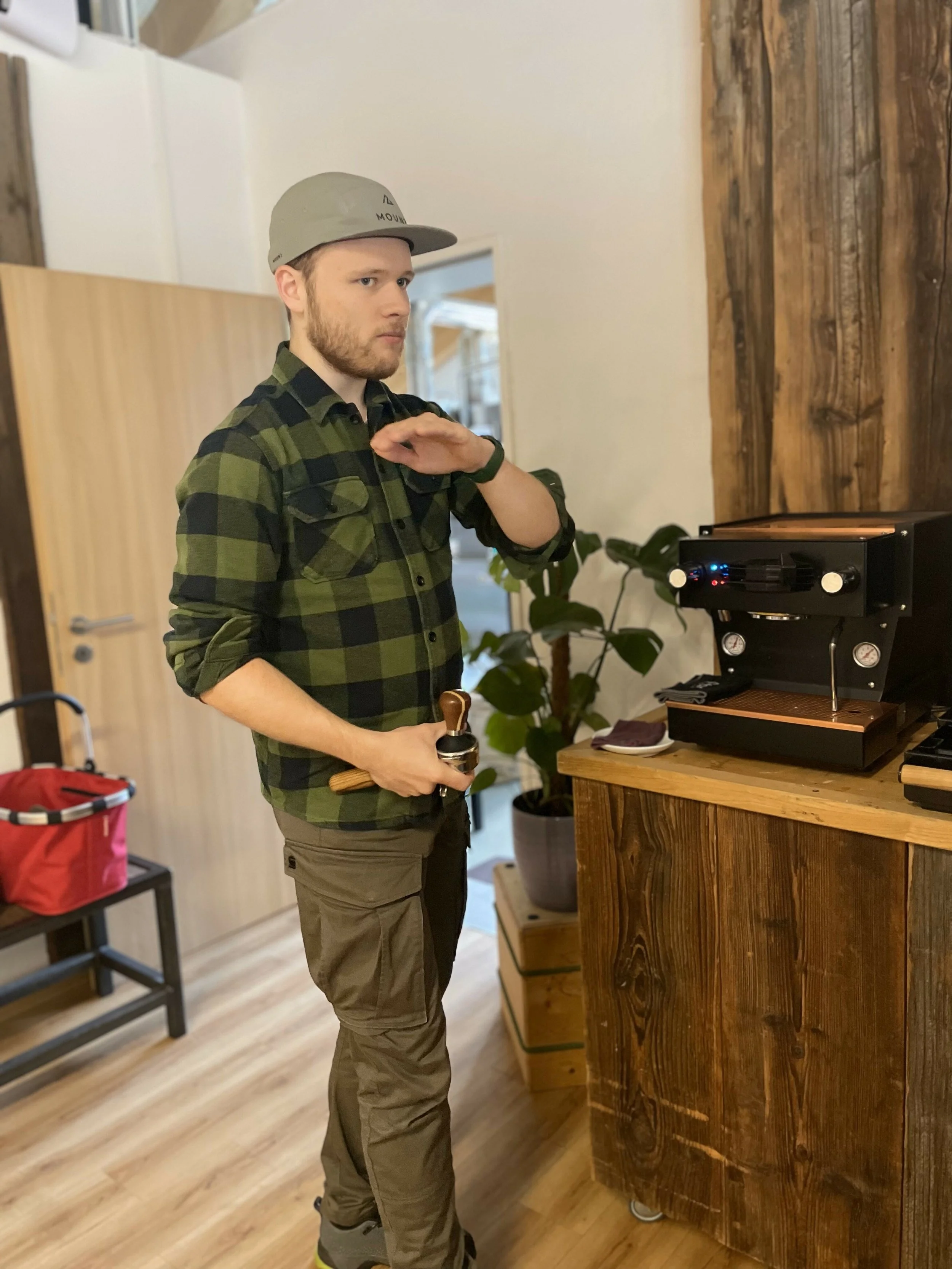 Barista Schulung an der Espressomaschine 
