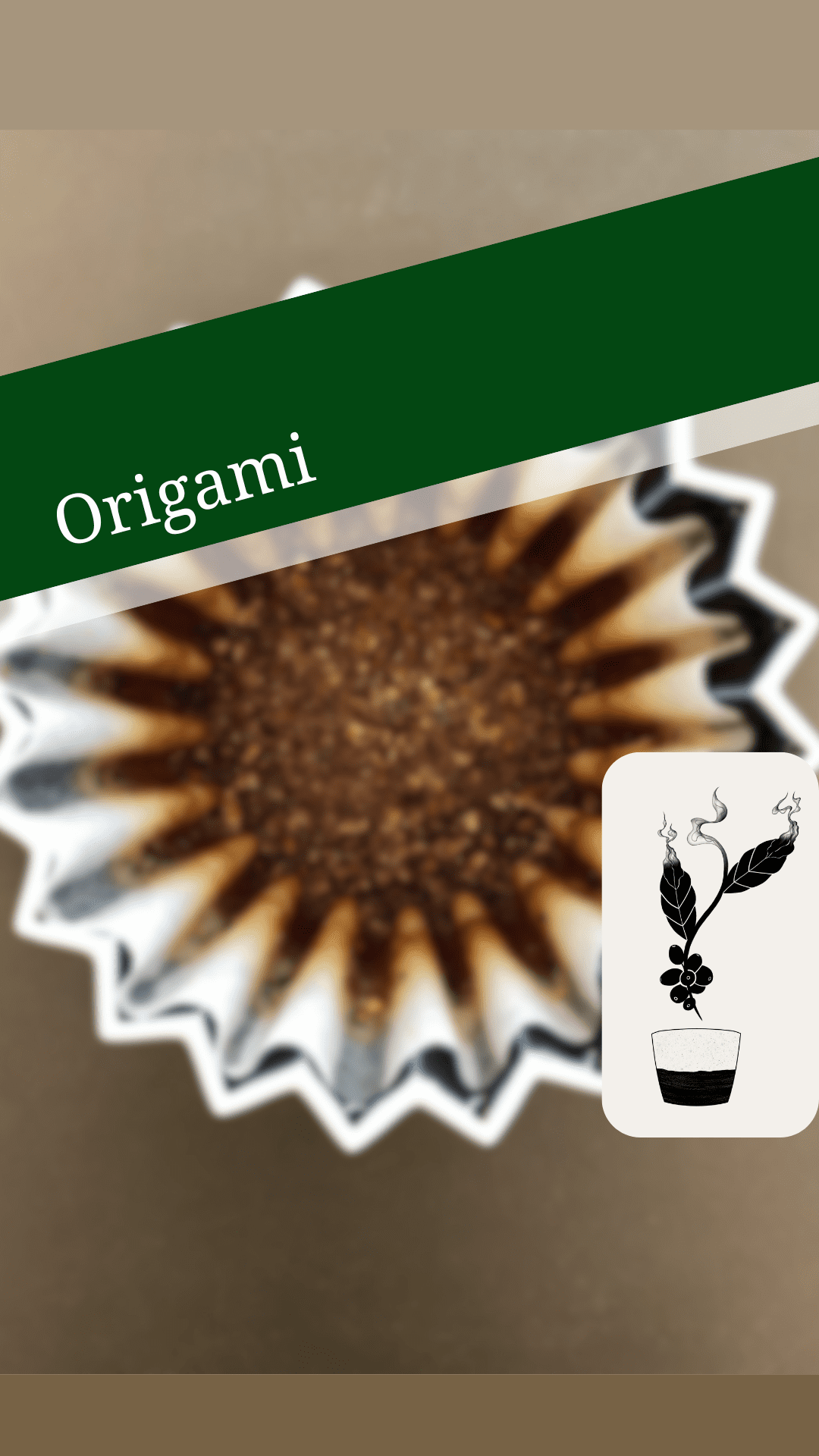 Perfekter Filterkaffee mit dem Origami Dripper – Ein Rezept für echten Genuss