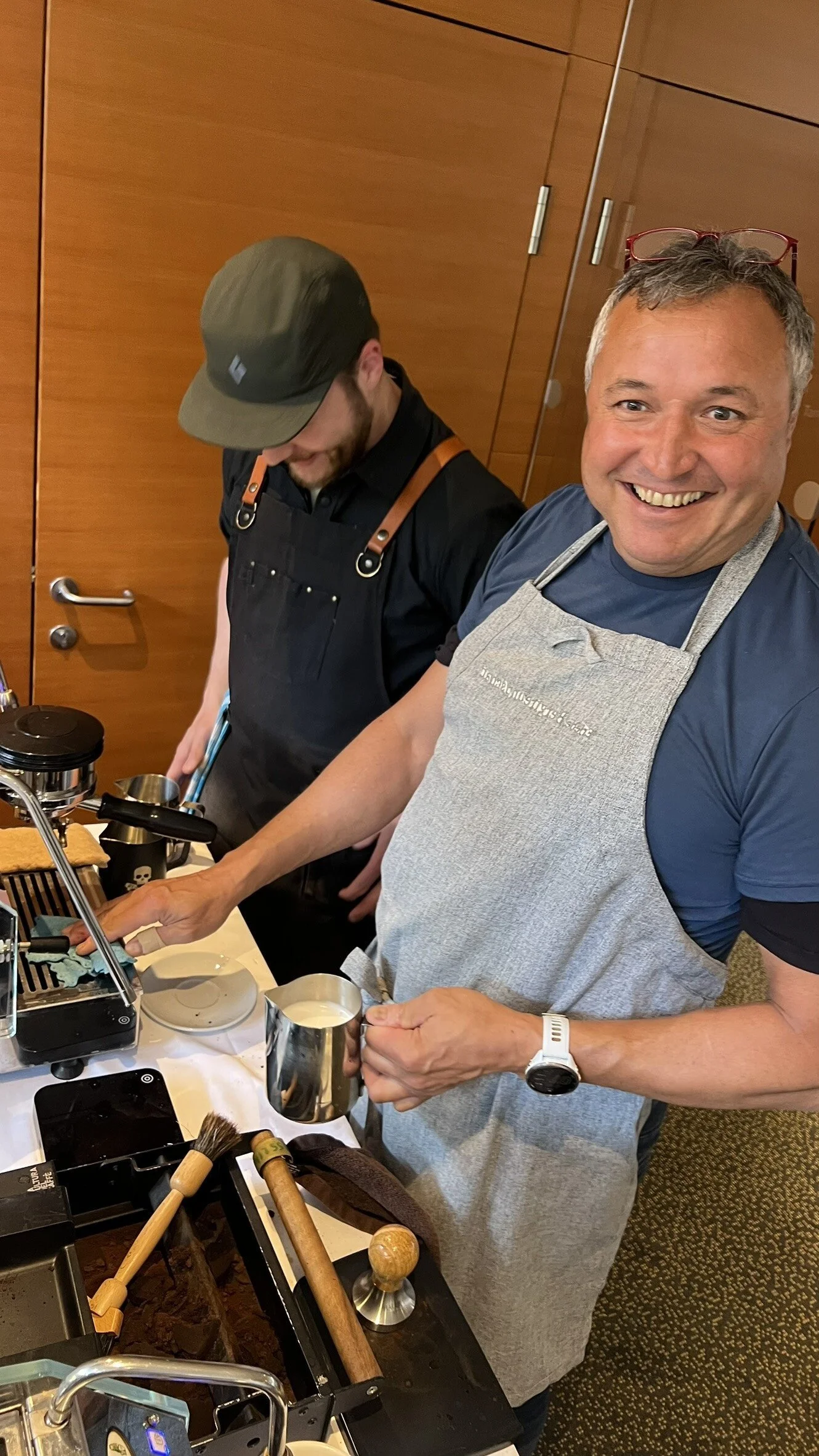 privater latte art barista kurs