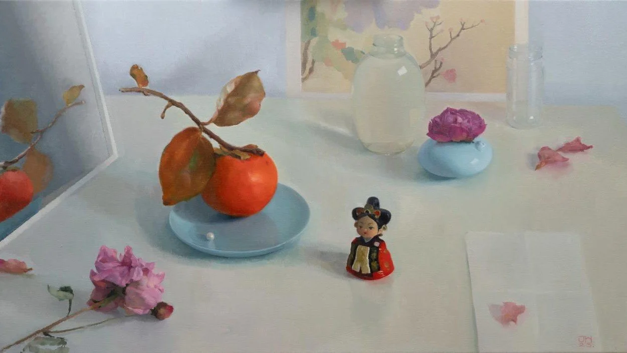 Autumn Counterpoint | 2025 | Oil on linen | 63 x 37 cm